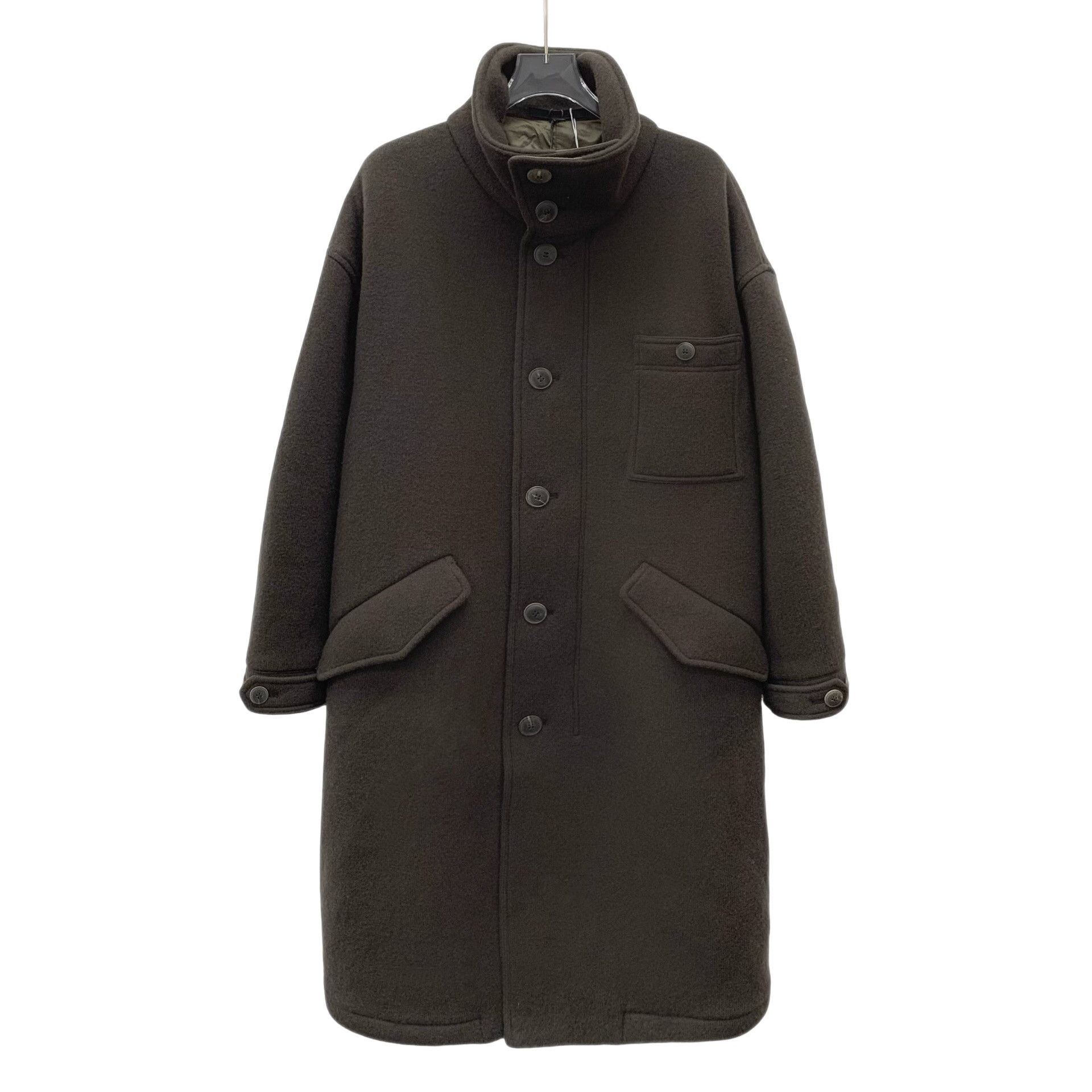 Giorgio Armani Giorgio Armani Wool Cashmere Single Breasted Coat 46 Size US S / EU 44-46 / 1 - 1 Thumbnail