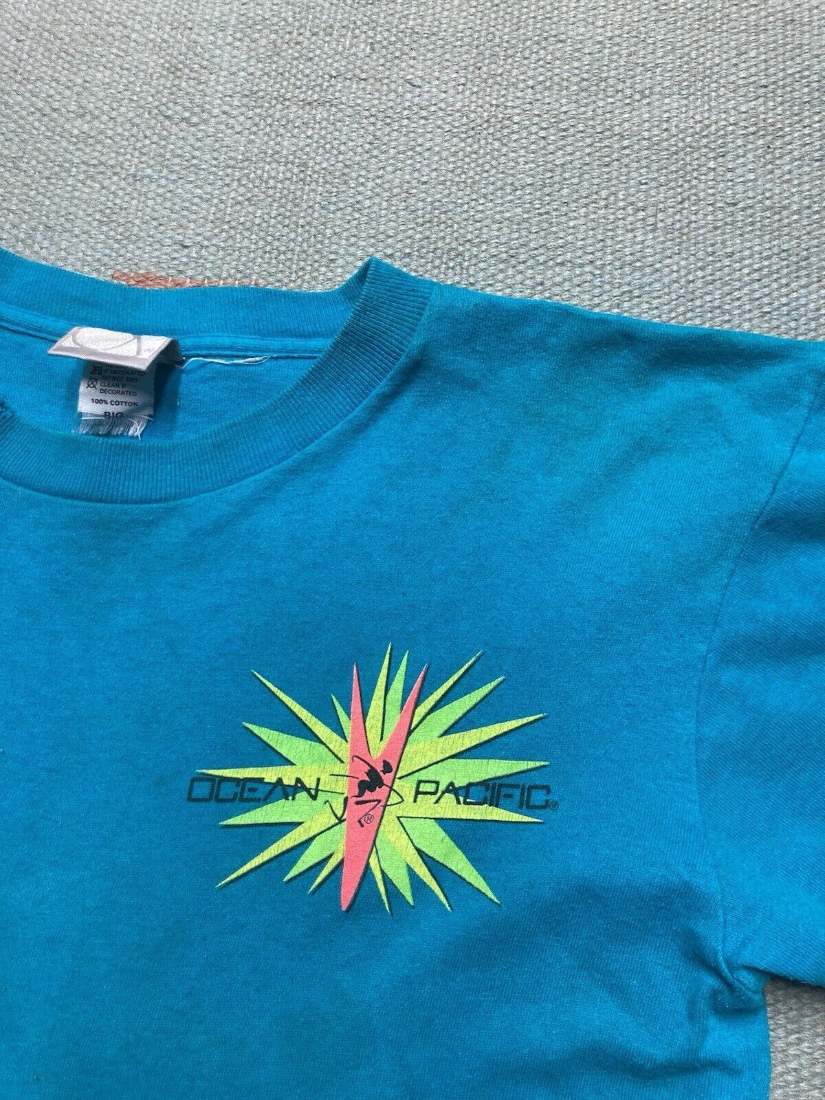 Ocean Pacific × Vintage Vtg 90s t shirt ocean pacific OP surf skate single stitch S Size US S / EU 44-46 / 1 - 8 Thumbnail