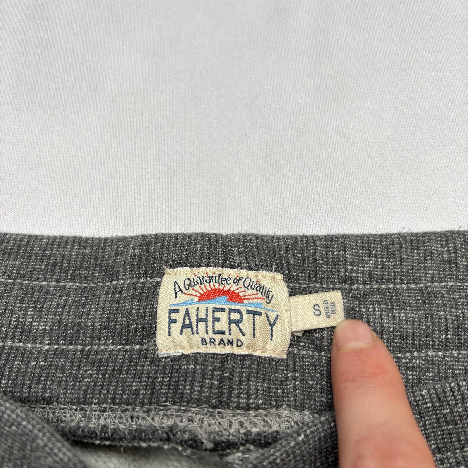 Faherty Faherty Double Knit Joggers Sweatpants Men's Small Size US 28 / EU 44 - 4 Thumbnail