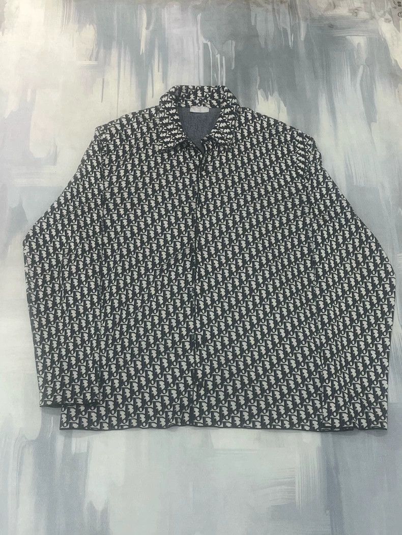 Dior Dior Full-print old-fashioned shirt Size US XL / EU 56 / 4 - 1 Thumbnail