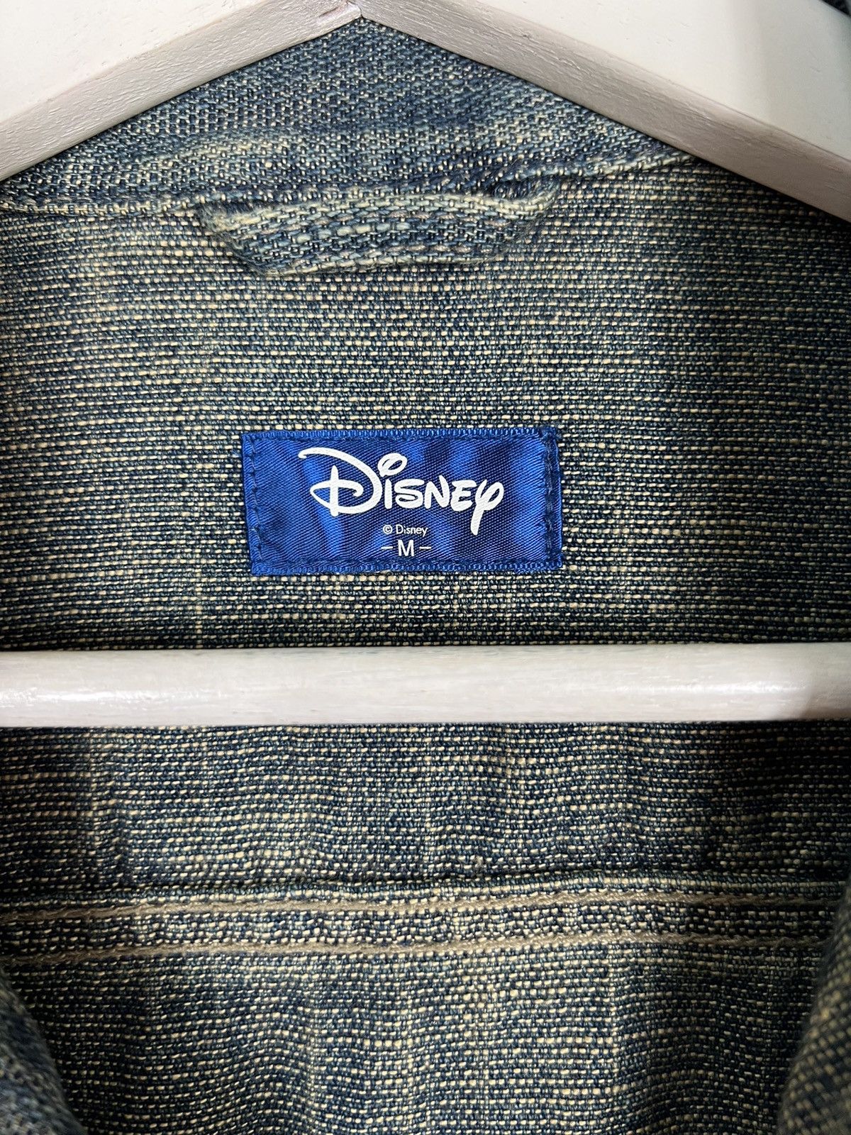 Disney 🔥 VINTAGE DISNEY MICKEY MOUSE DENIM TRUCKER JACKET Size US M / EU 48-50 / 2 - 12 Thumbnail