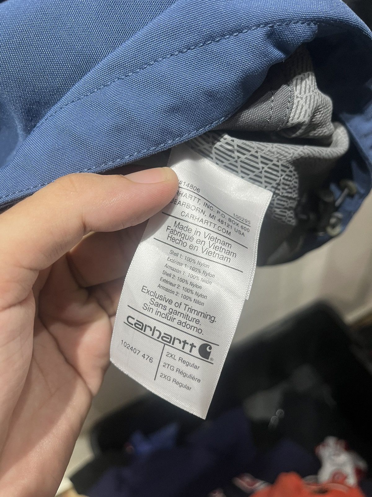 Carhartt × Carhartt Wip Carhartt Storm Defender jacket Size US XXL / EU 58 / 5 - 7 Thumbnail