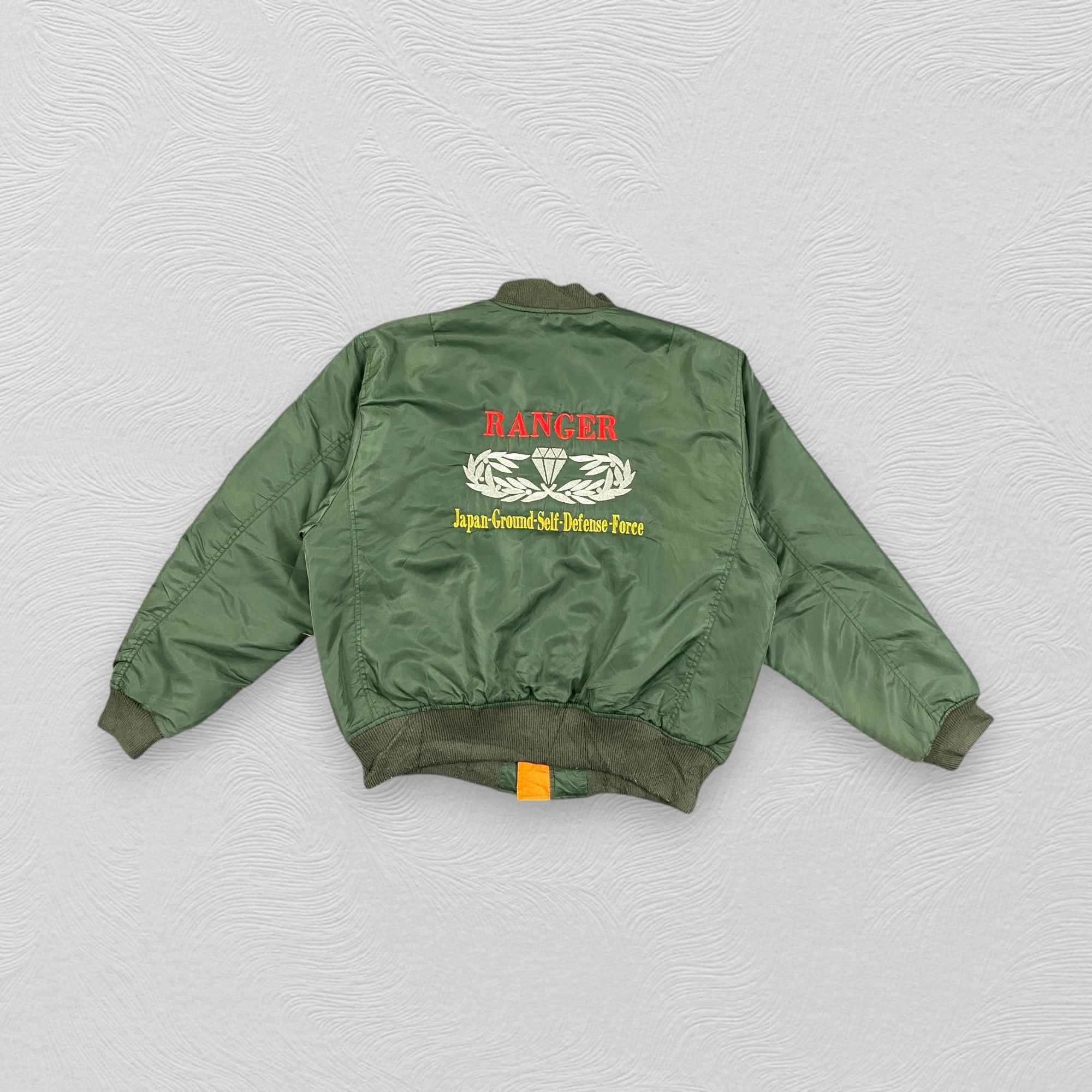 Japanese Brand Vintage Military Ranger Bomber Jacket -J090 Size US XXL / EU 58 / 5 - 1 Thumbnail