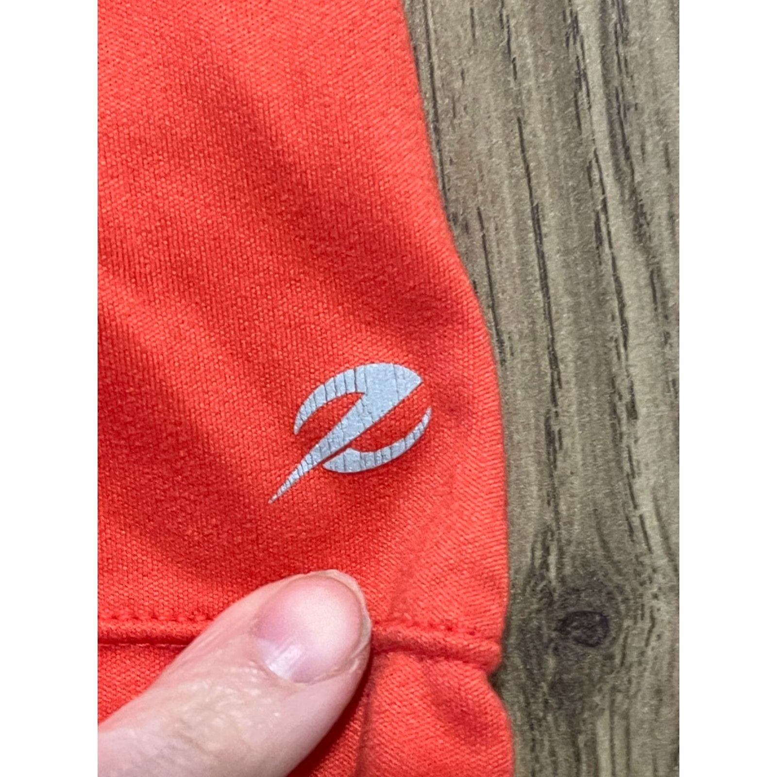 Vintage Energy Zone Shirt, Women's Size Large, Orange, Long Sleeve, V-neck, Athletic Size L / US 10 / IT 46 - 5 Thumbnail