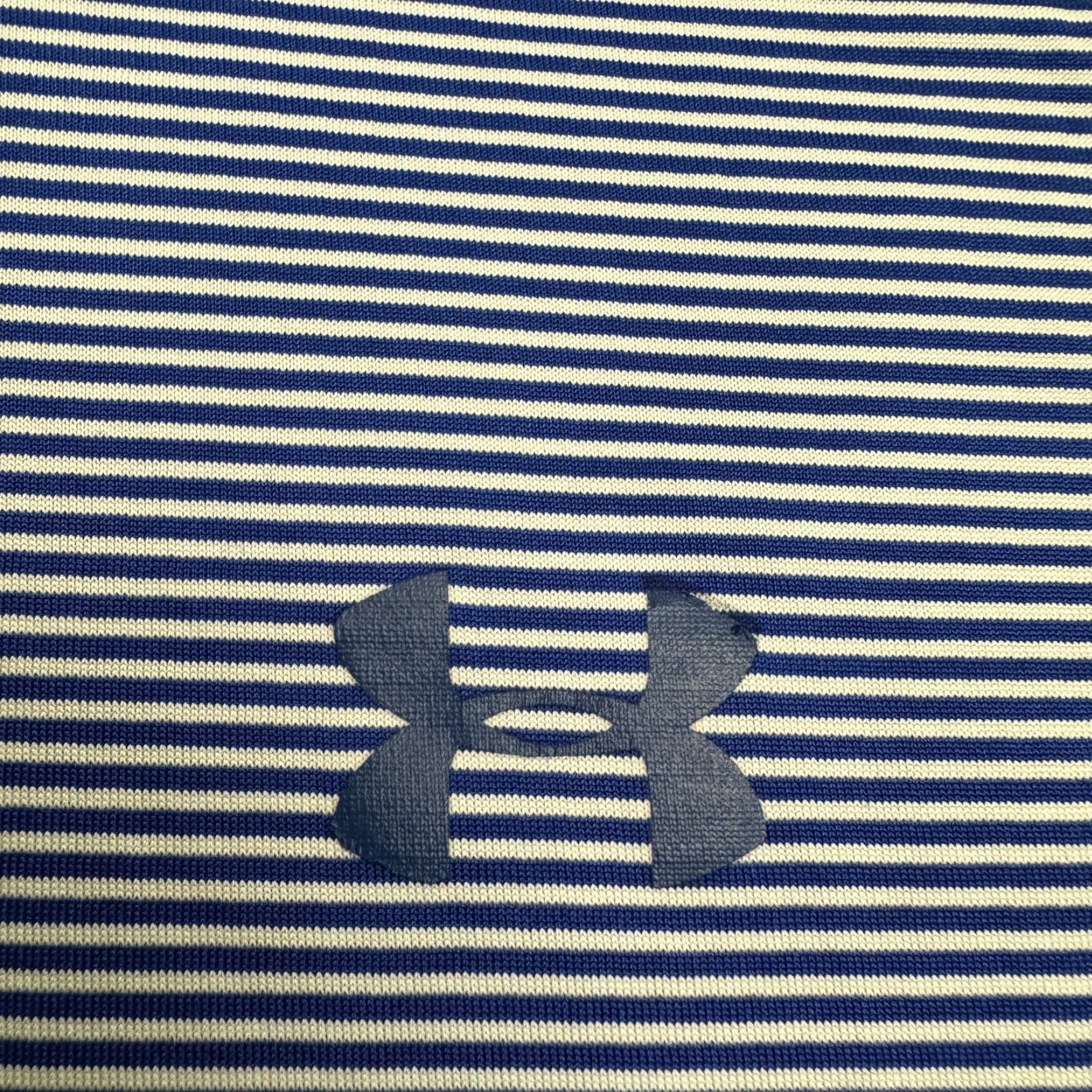 Under Armour Under Armour Shirt Polo The Performance Mens XL Blue Striped Loose Fit Golf Prep Size US XL / EU 56 / 4 - 4 Thumbnail