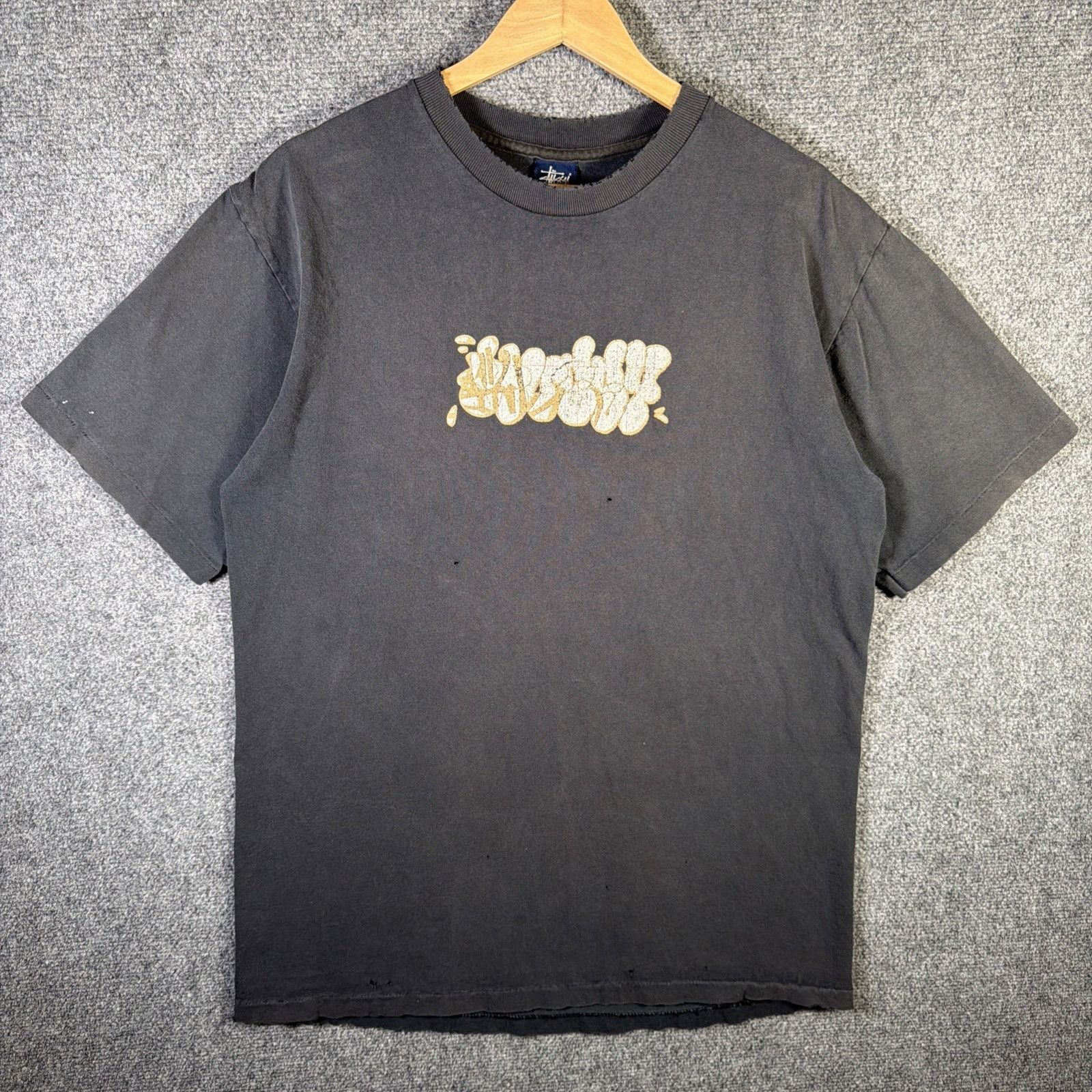 Stussy Vintage Stussy Shirt Large Black 90s Notebook Paper Skate Size US L / EU 52-54 / 3 - 4 Thumbnail