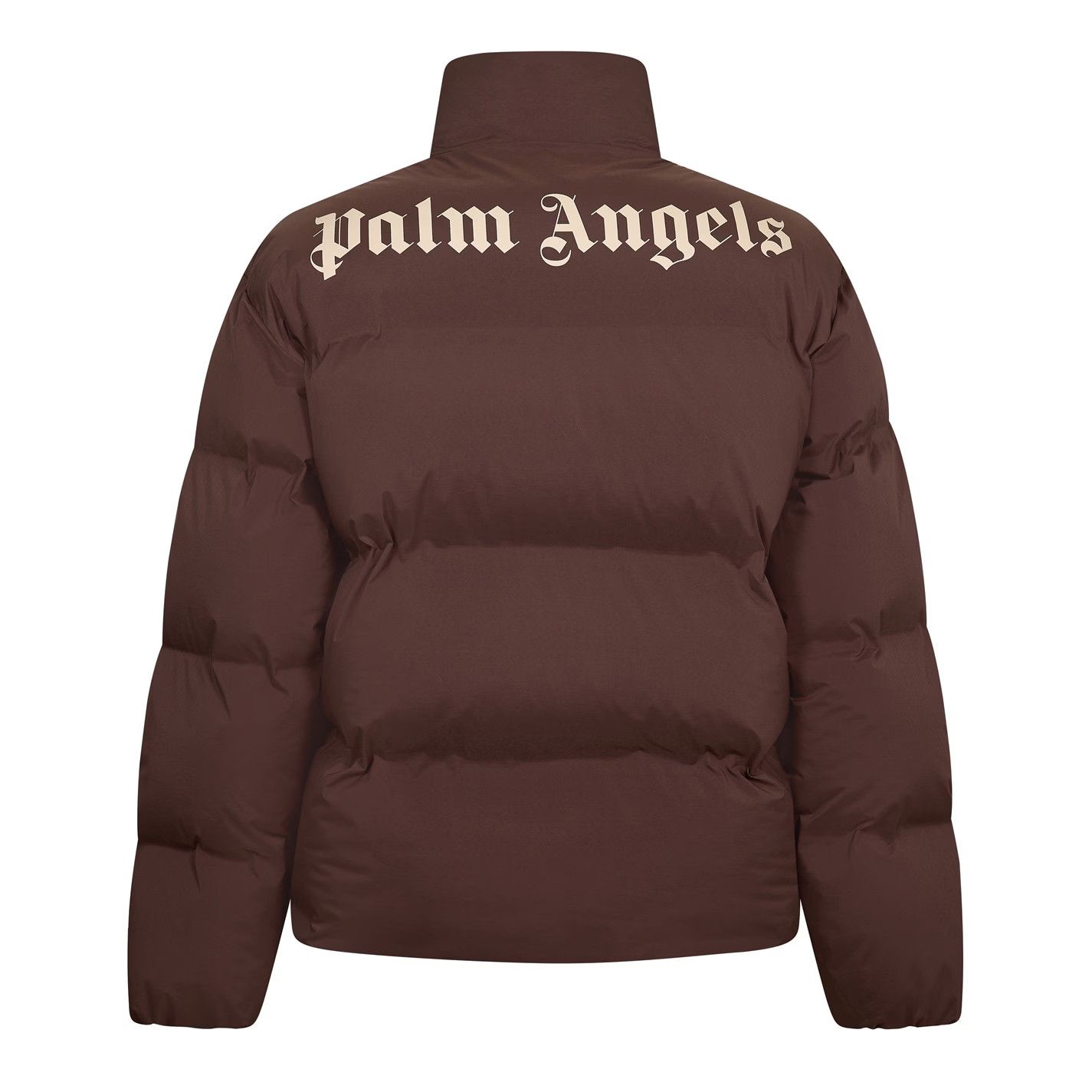Palm Angels o1g2r1mq0426 Classic Logo Down Puffer Jacket in Brown Size US XXL / EU 58 / 5 - 2 Thumbnail