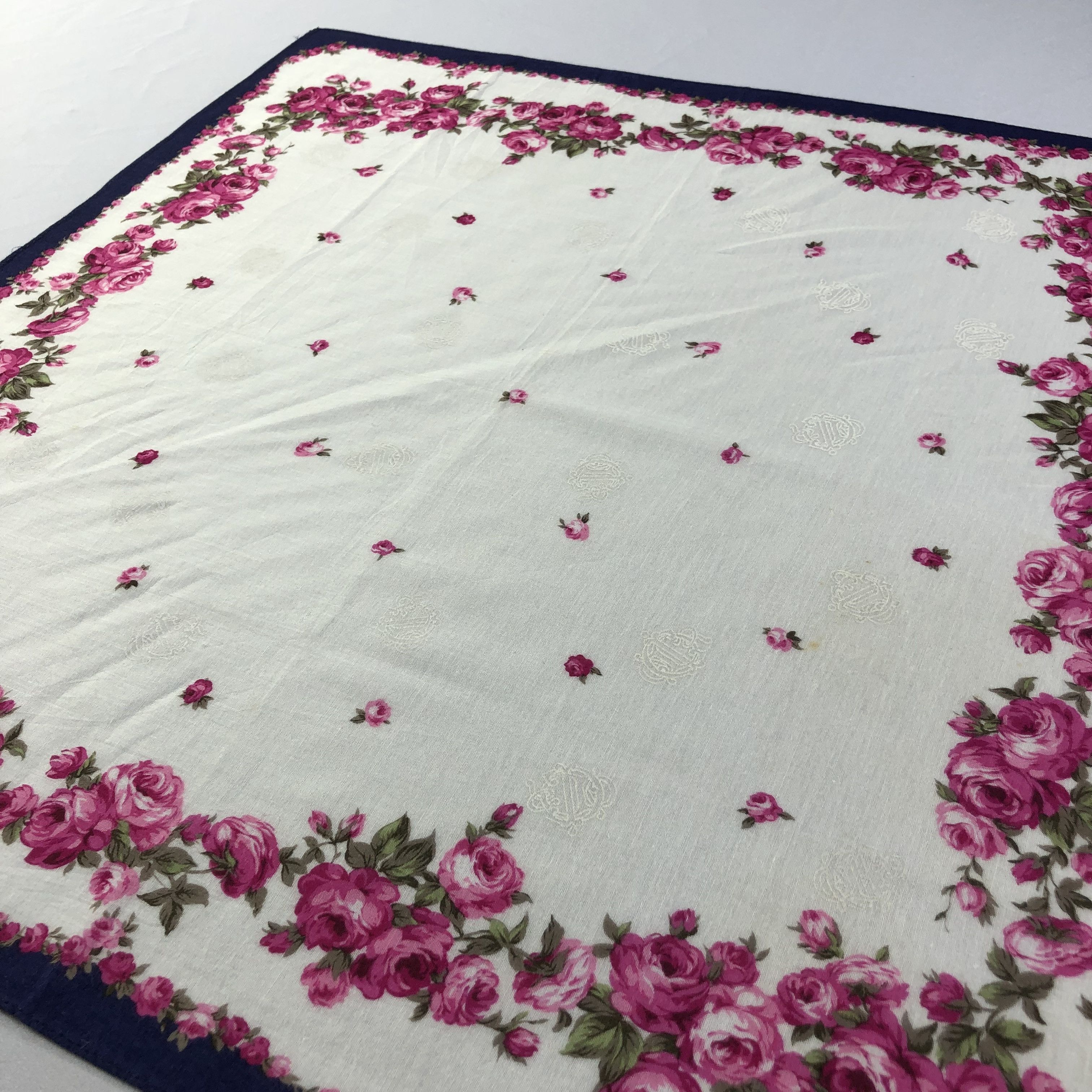 Christian Dior Monsieur Christian Dior Handkerchief Neckerchief Bandana H1651 Size ONE SIZE - 3 Thumbnail