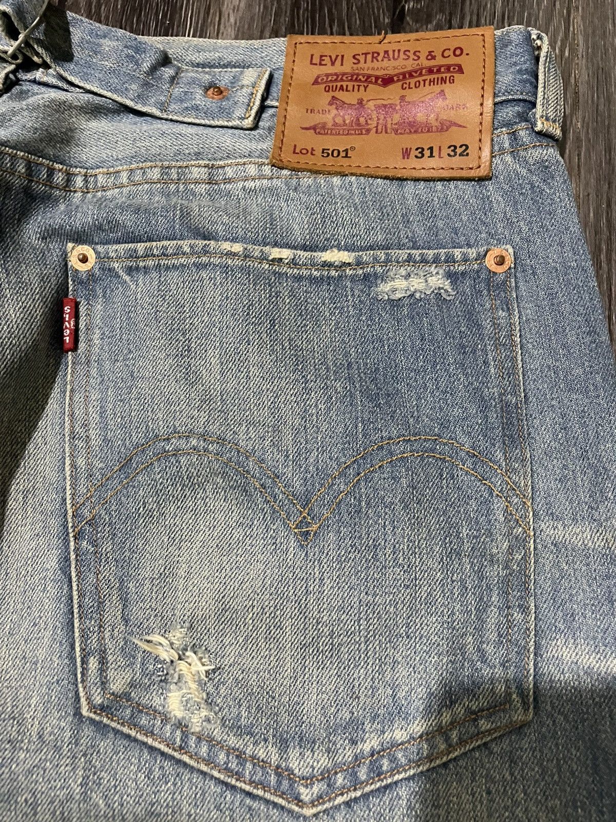 Levi's Levi’s 501 Patchwork Based 1901 Vintage Model Size US 32 / EU 48 - 4 Thumbnail