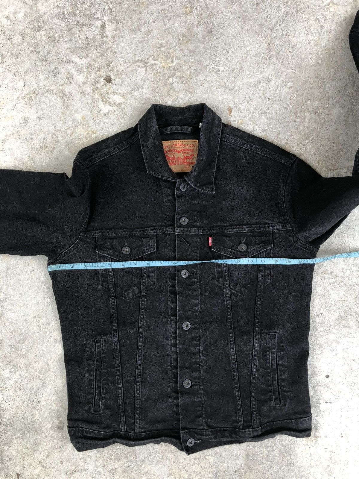 Levi's Y2k Levis Distressed Denim Jacket Size US M / EU 48-50 / 2 - 21 Thumbnail