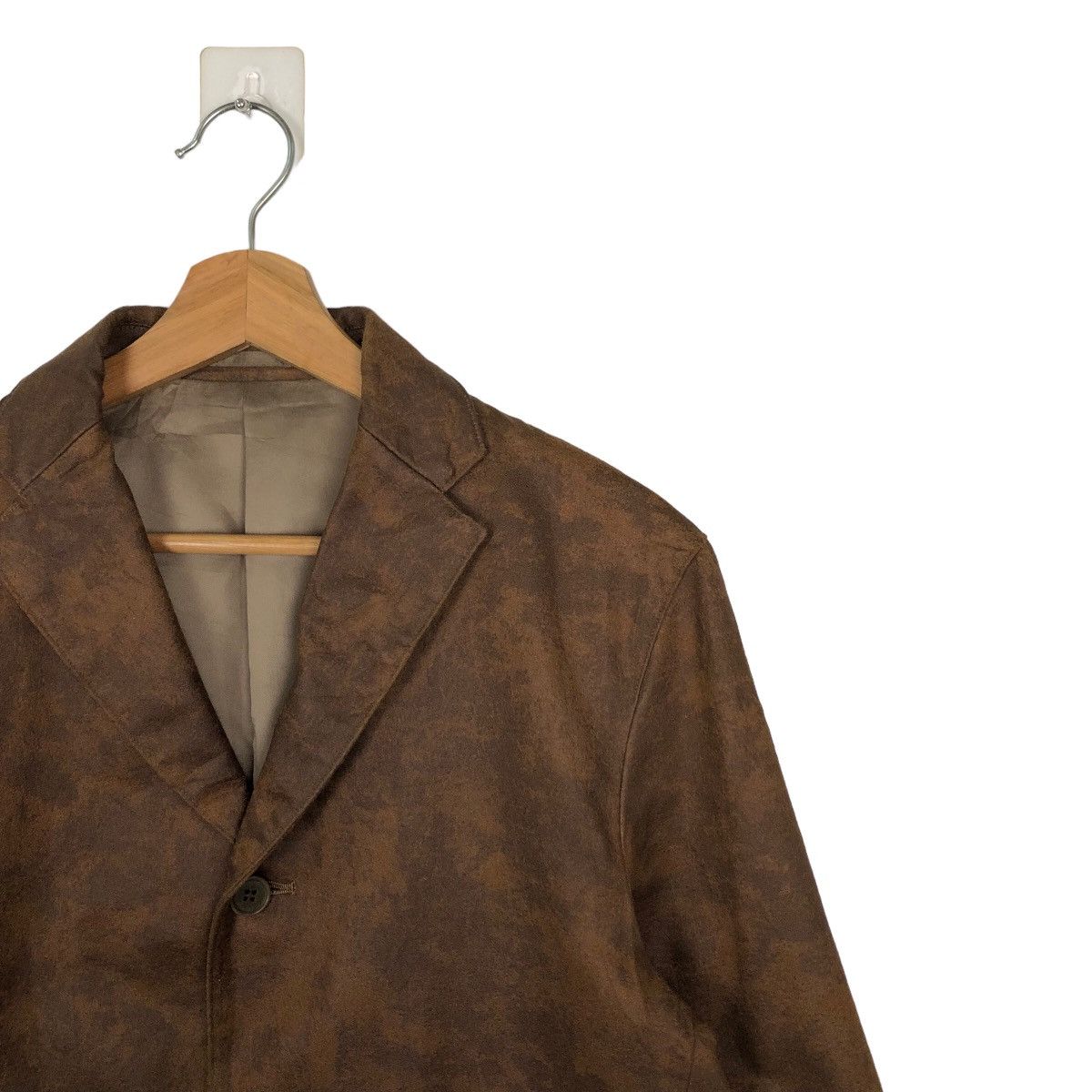 Japanese Brand VINTAGE MOLESKIN JACKET DOUBLE BREAST MEN’S MELROSE Size US M / EU 48-50 / 2 - 5 Thumbnail