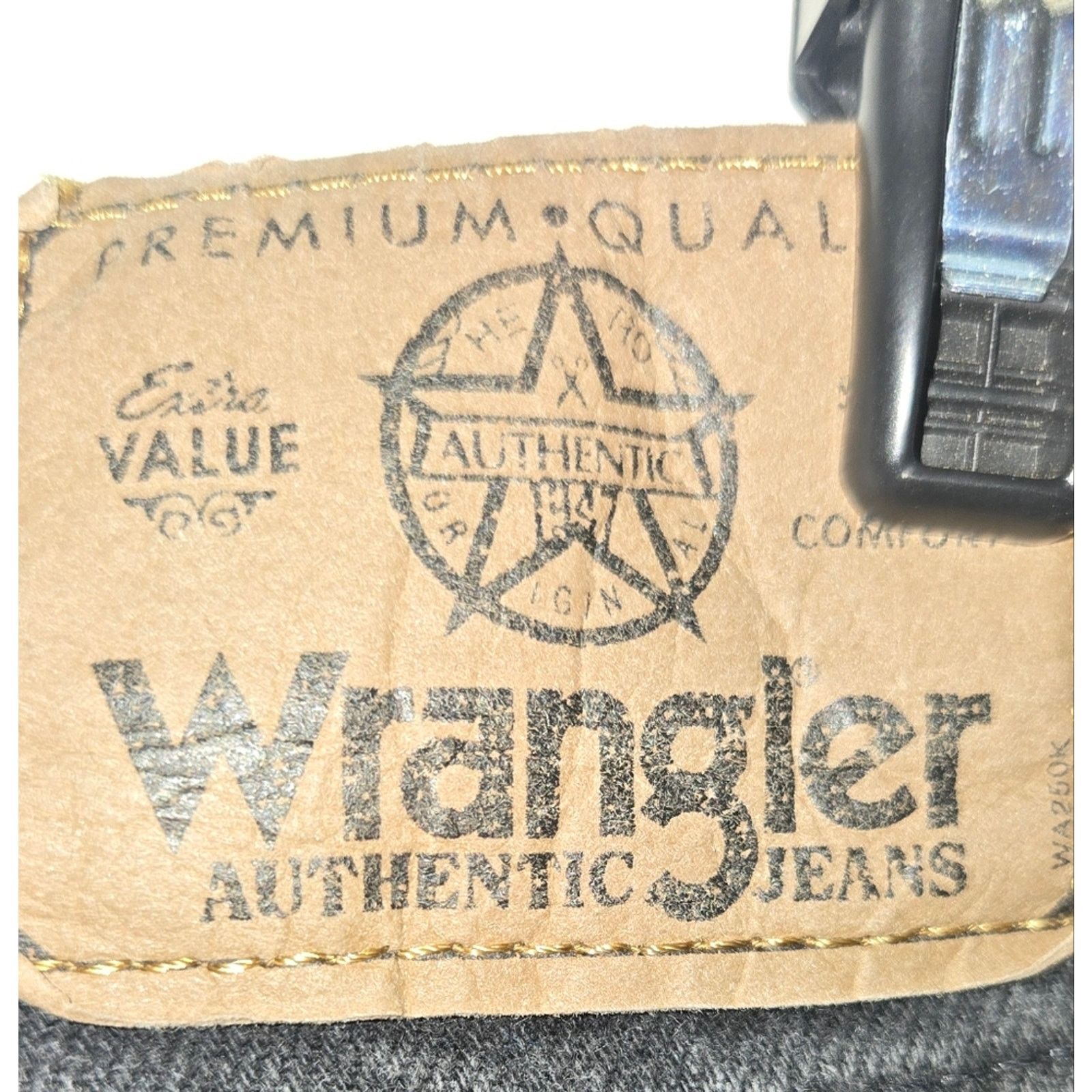 Wrangler Vintage Wrangler Black Jeans Size 28 Size 28" / US 6 / IT 42 - 3 Thumbnail