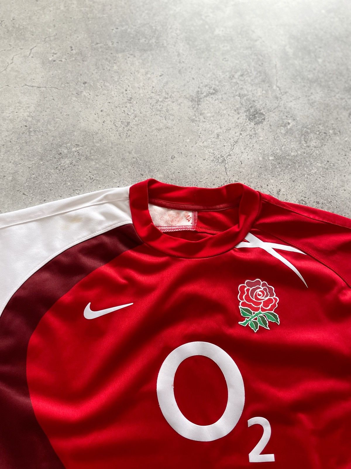 Nike × Vintage Vintage Y2K Nike England Rugby 2007 Jersey Size US XL / EU 56 / 4 - 4 Thumbnail