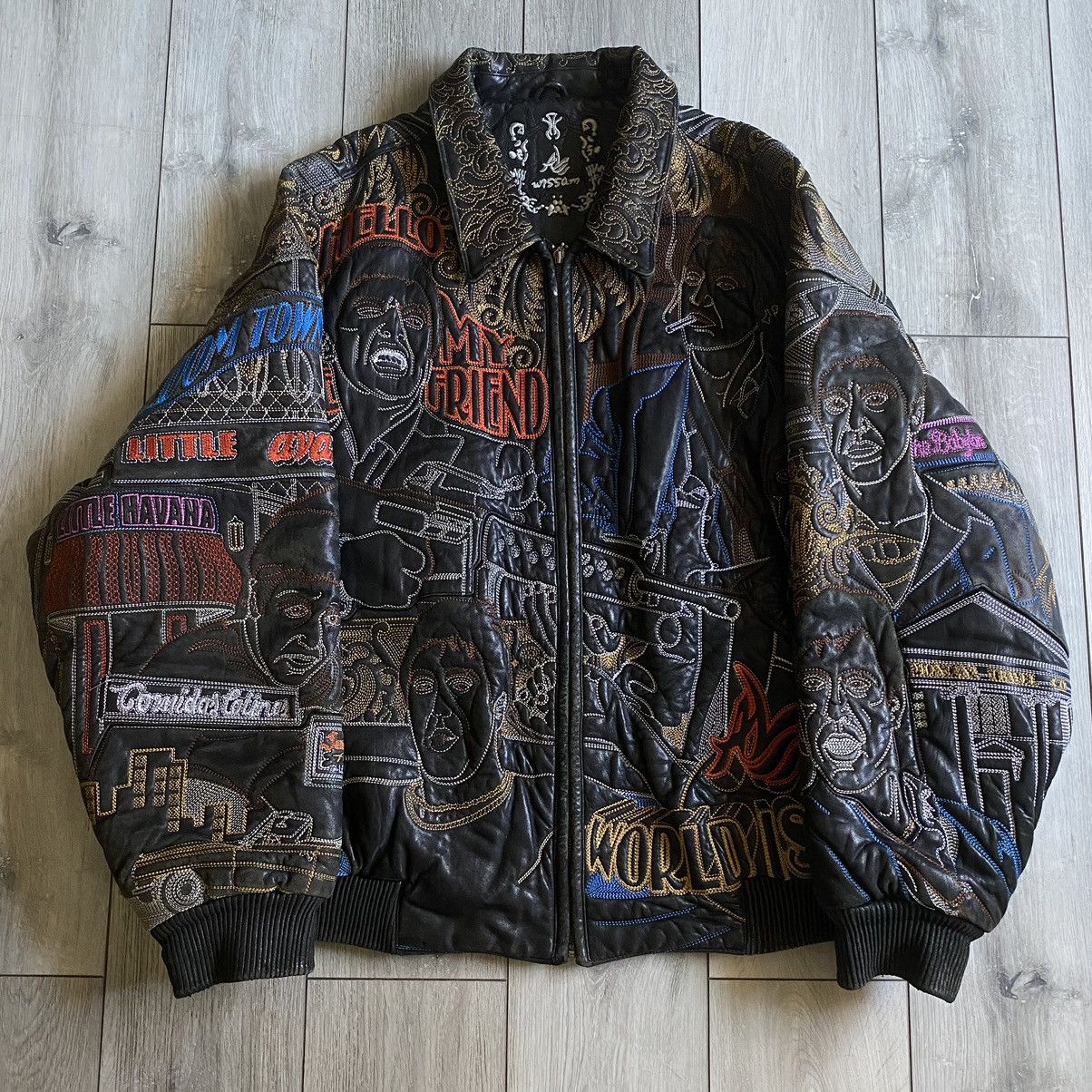 Al Wissam × Marc Buchanan × Pelle Pelle Al Wissam Embroidered