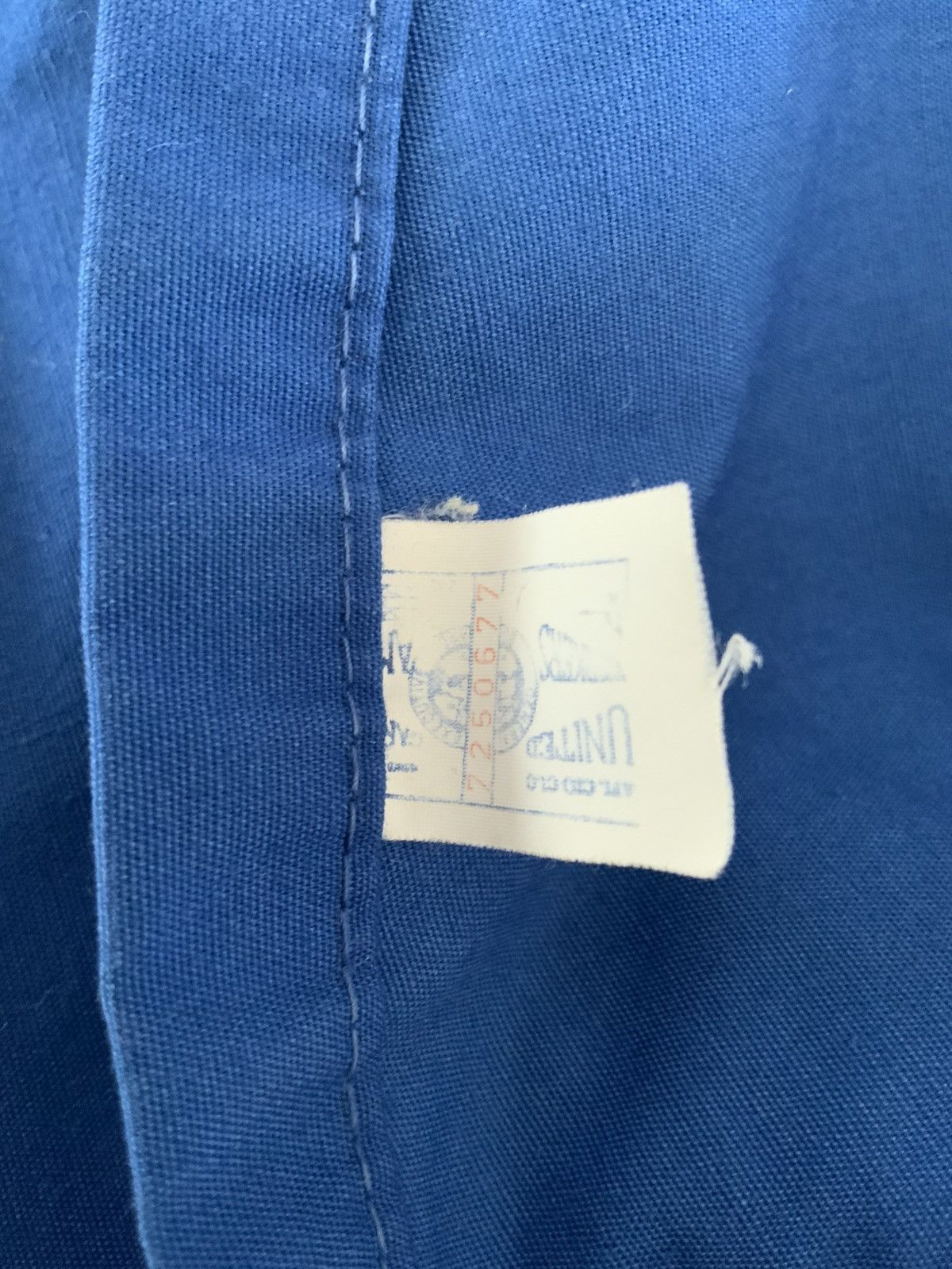 Vintage Vintage 70s 80s King Louie Work Blue Union Made Zip Jacket Size US M / EU 48-50 / 2 - 7 Thumbnail