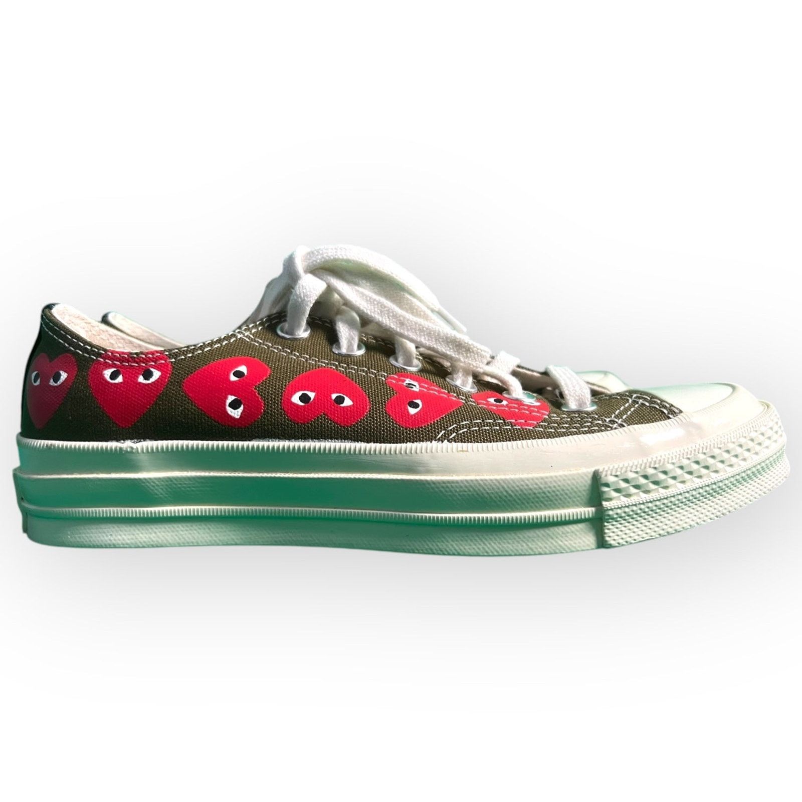 Comme des Garcons Comme des Garcons x Converse Brown Low-Top Sneakers - W 8.5 Size US 8.5 / IT 38.5 - 2 Thumbnail