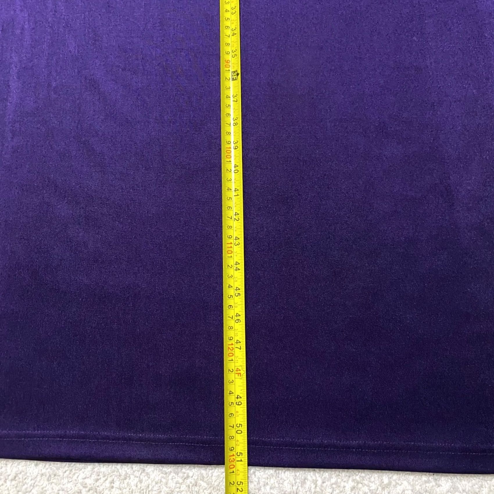 Coldwater Creek Coldwater Creek Womens Dress 1X Purple Sleeveless Round Neck Midi Sheath Plus Size Summer 1457 Size XL / US 12-14 / IT 48-50 - 4 Thumbnail