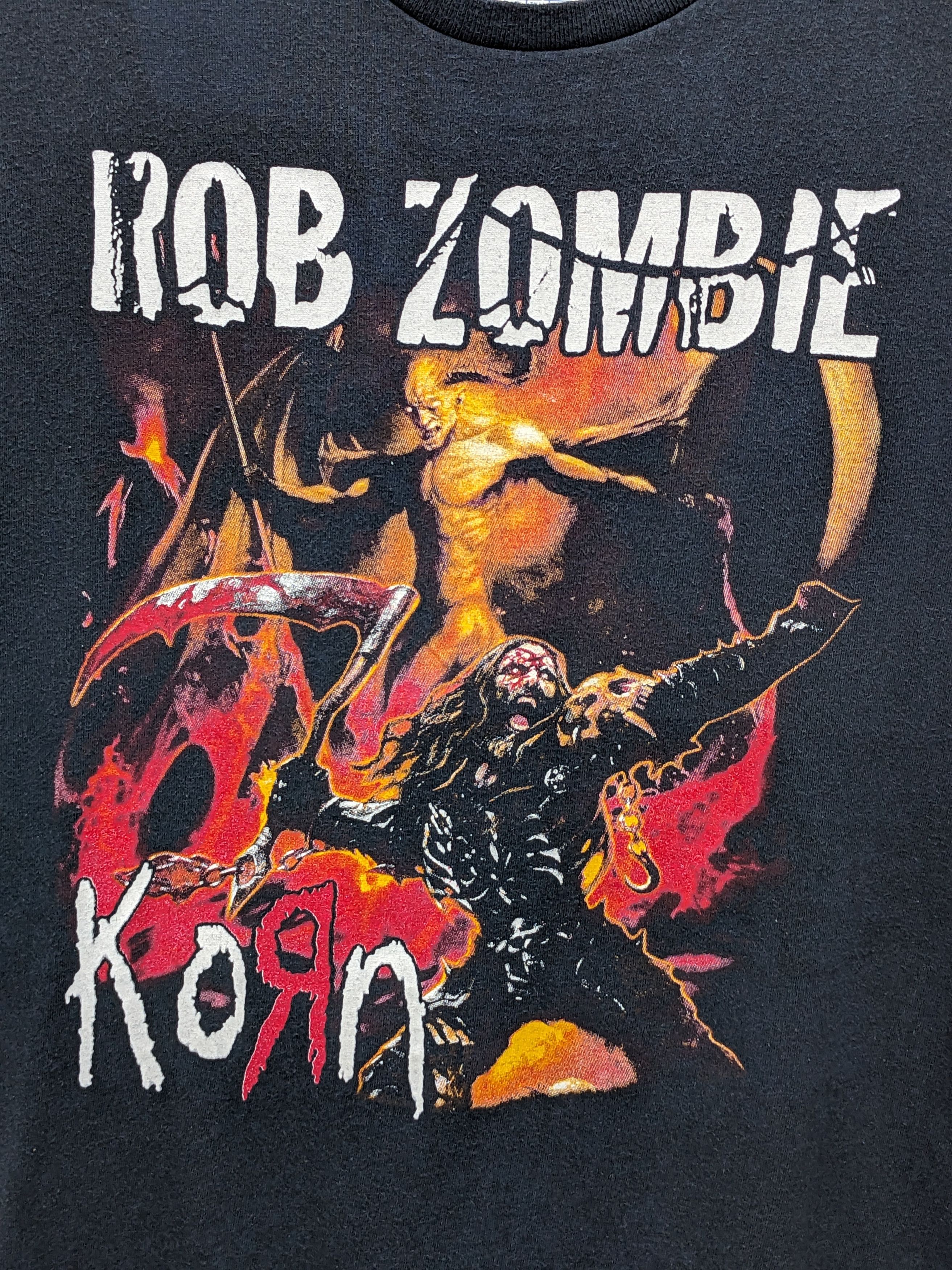 Band Tees VINTAGE KORN ROB ZOMBIE ROCKVILLE FESTIVAL TSHIRT Size US M / EU 48-50 / 2 - 3 Thumbnail