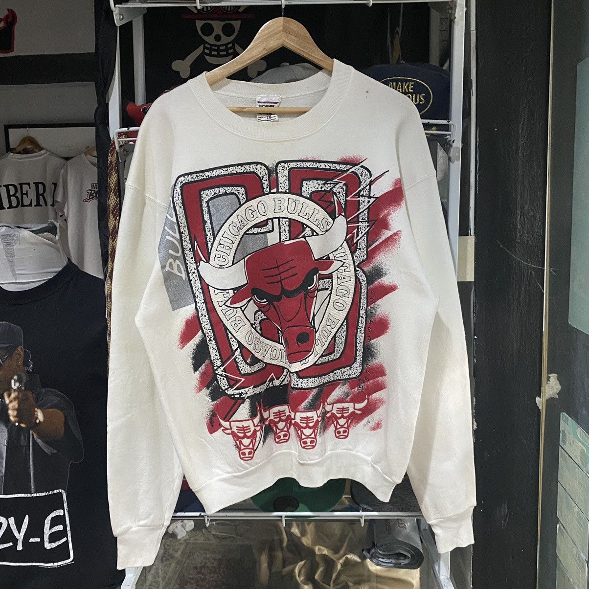 Vintage 90’s Chicago Bulls CRAYON DESIGN By Magic Johnson