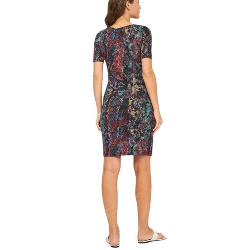 Desigual Desigual Harmonie Drape Dress Women's M/L Short Sleeve Size M / US 6-8 / IT 42-44 - 3 Thumbnail
