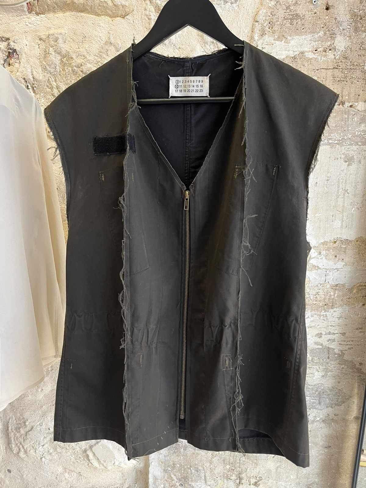Maison Margiela SS2001 Artisanal Reconstructed French Army Jacket Size US L / EU 52-54 / 3 - 4 Thumbnail