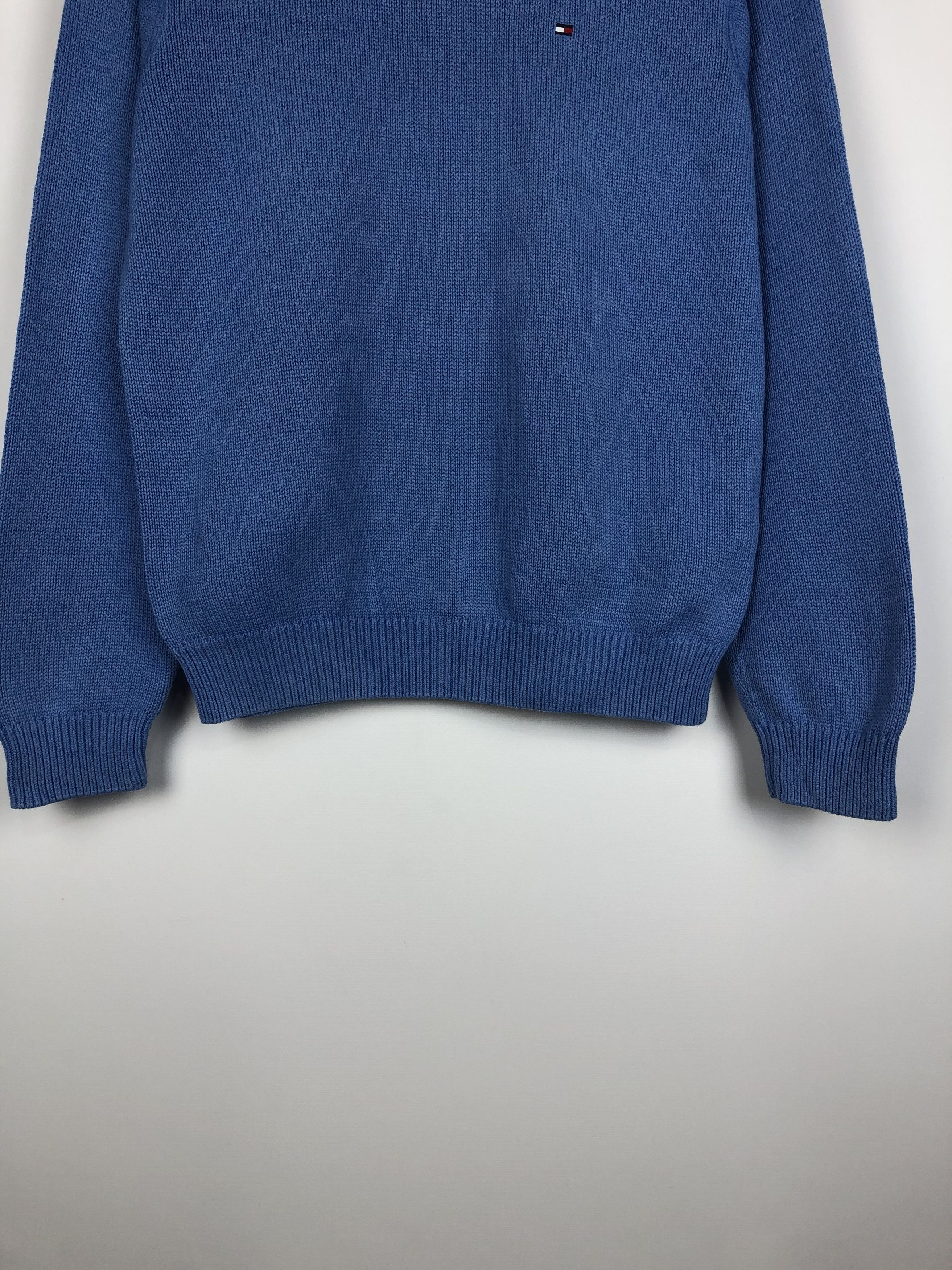 Tommy Hilfiger Tommy Hilfiger Crewneck Sweater Knit Blue size S Size US S / EU 44-46 / 1 - 4 Thumbnail