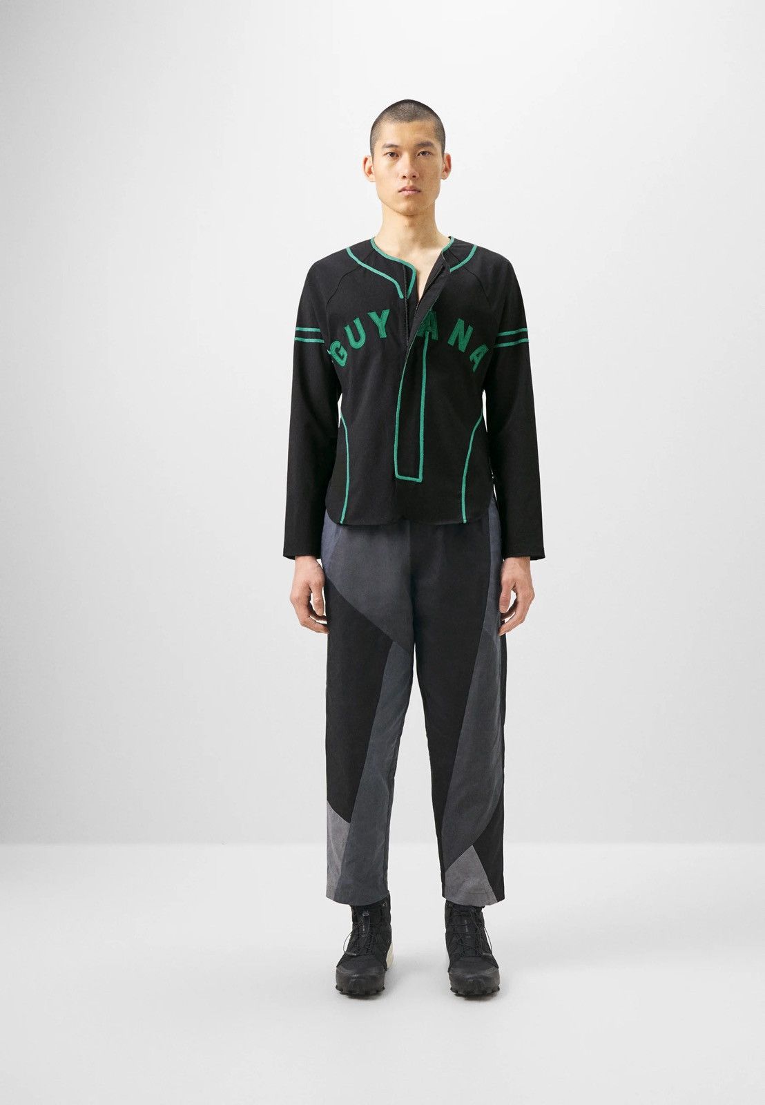 Saul Nash !DS! SS23 Saul Nash "GUYANA" Team Black Longsleeve Size US M / EU 48-50 / 2 - 3 Thumbnail