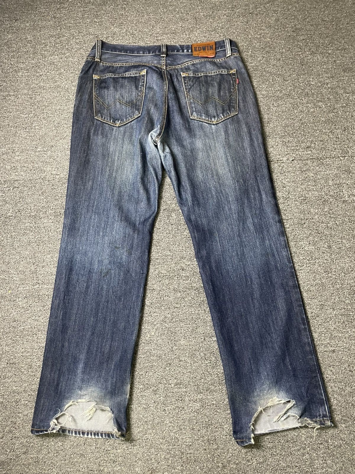 Edwin × Vintage Vintage EDWIN 403 Casual Jeans (92) Size US 36 / EU 52 - 11 Thumbnail