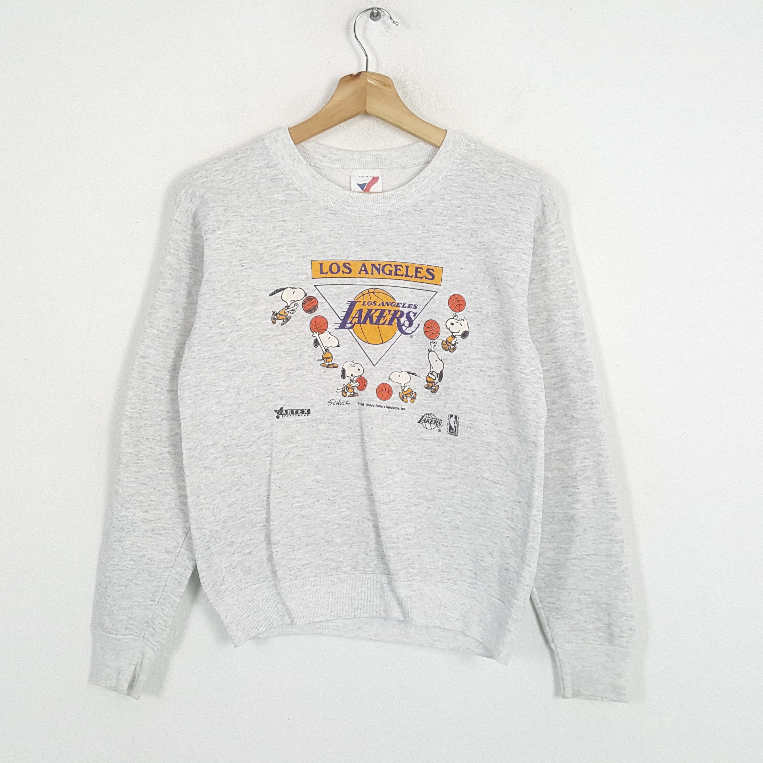 NBA × Vintage Vintage 90's LOS ANGELES LAKERS x Snoop Promo Sweatshirts Size XS / US 0-2 / IT 36-38 - 1 Thumbnail