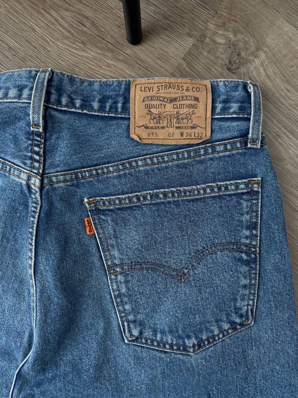 Levi's × Vintage Vintage Levi’s Denim Blue Orange Tab Pants Size US 36 / EU 52 - 5 Thumbnail