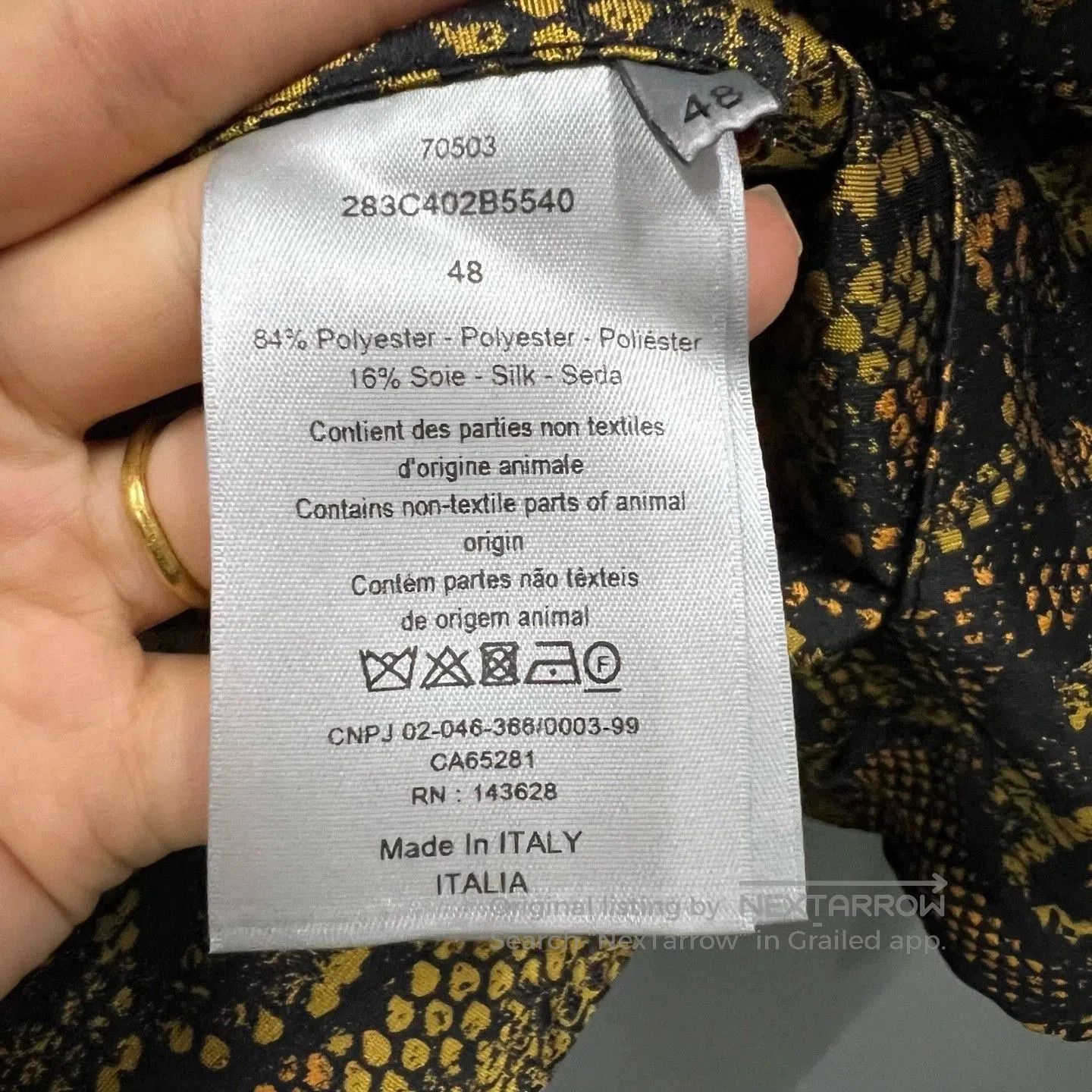 Dior dior x travis scott cactus jack jacket. Size US L / EU 52-54 / 3 - 3 Thumbnail