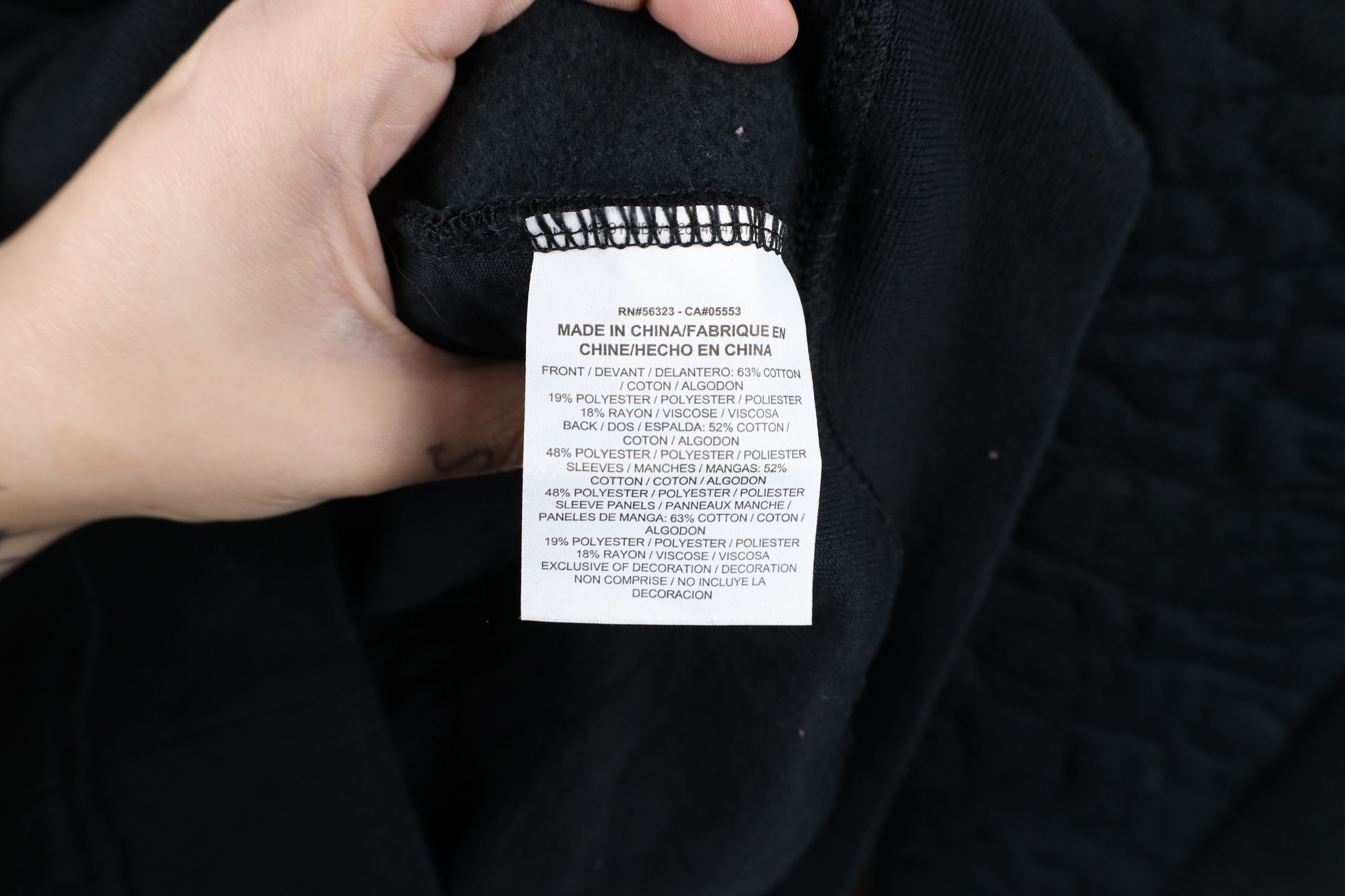 Nike × Vintage Nike Sportswear Spell Swoosh Rally Crewneck Sweatshirt Black Size XS / US 0-2 / IT 36-38 - 9 Thumbnail