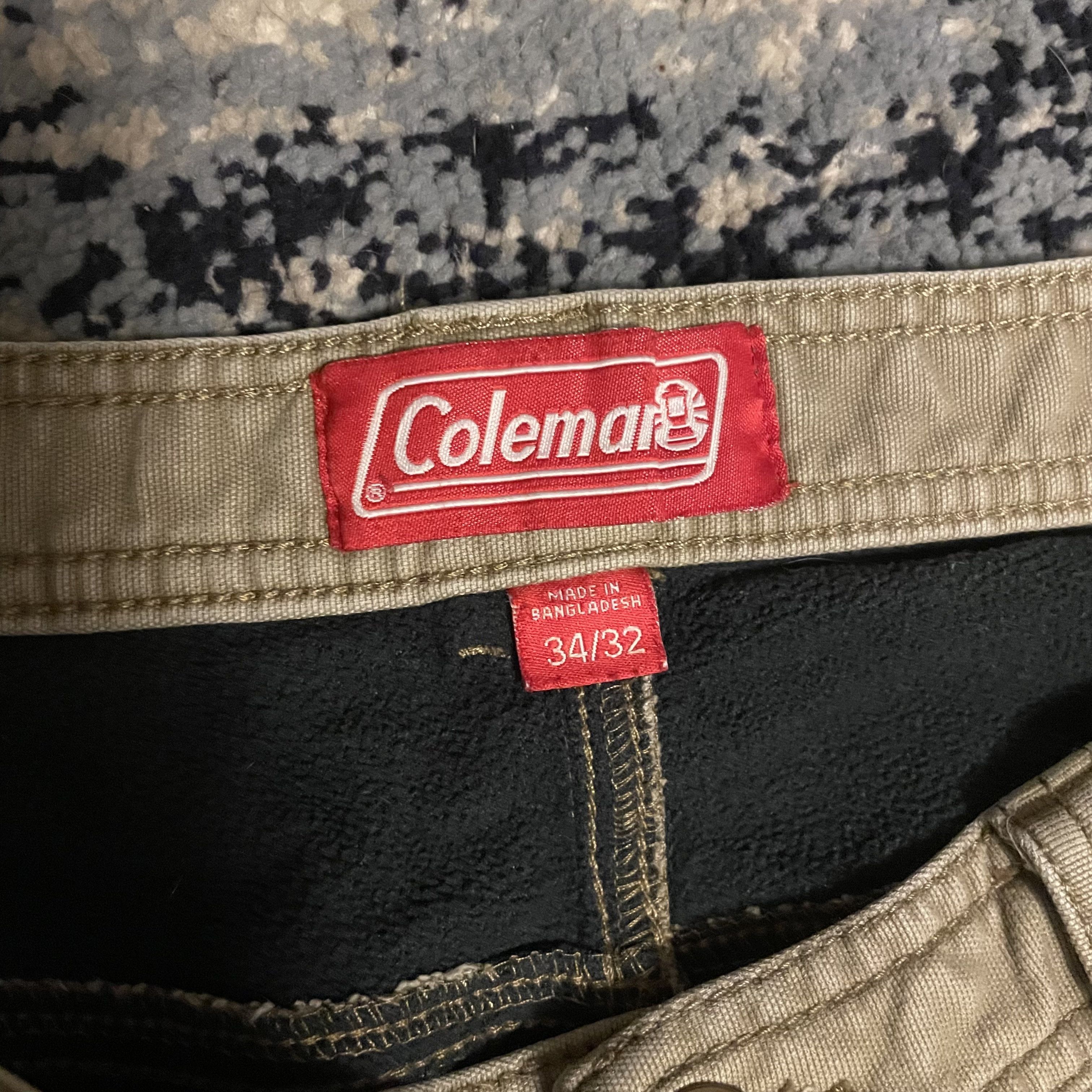 Coleman Distressed Coleman Carpenter Pants 34x32 Sherpa Lined Beige Size US 34 / EU 50 - 7 Thumbnail