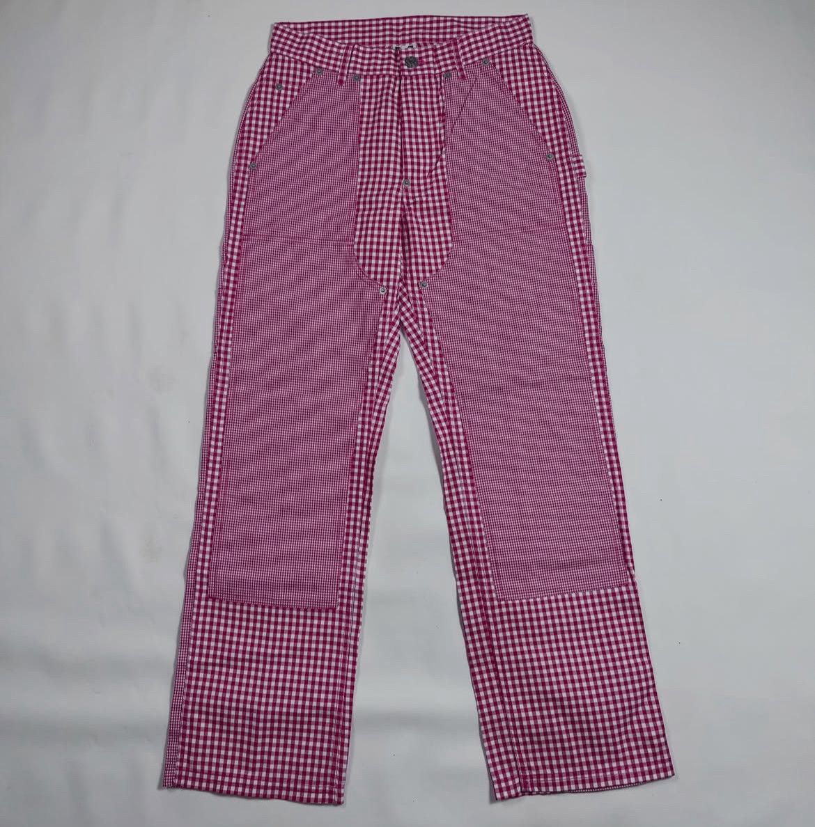 Hysteric Glamour 2000s X-Girl Plaid Pattern Double Knee Carpenter y2k Size US 28 / EU 44 - 1 Thumbnail