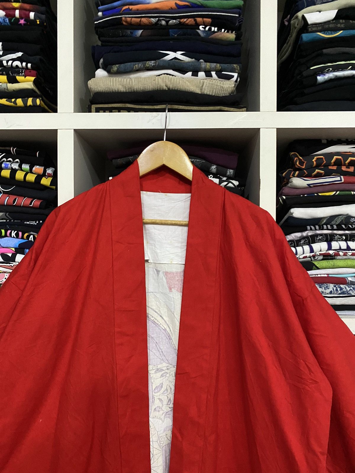 Vintage Vintage Japanesse Kimono Jacket Size US XXL / EU 58 / 5 - 6 Thumbnail