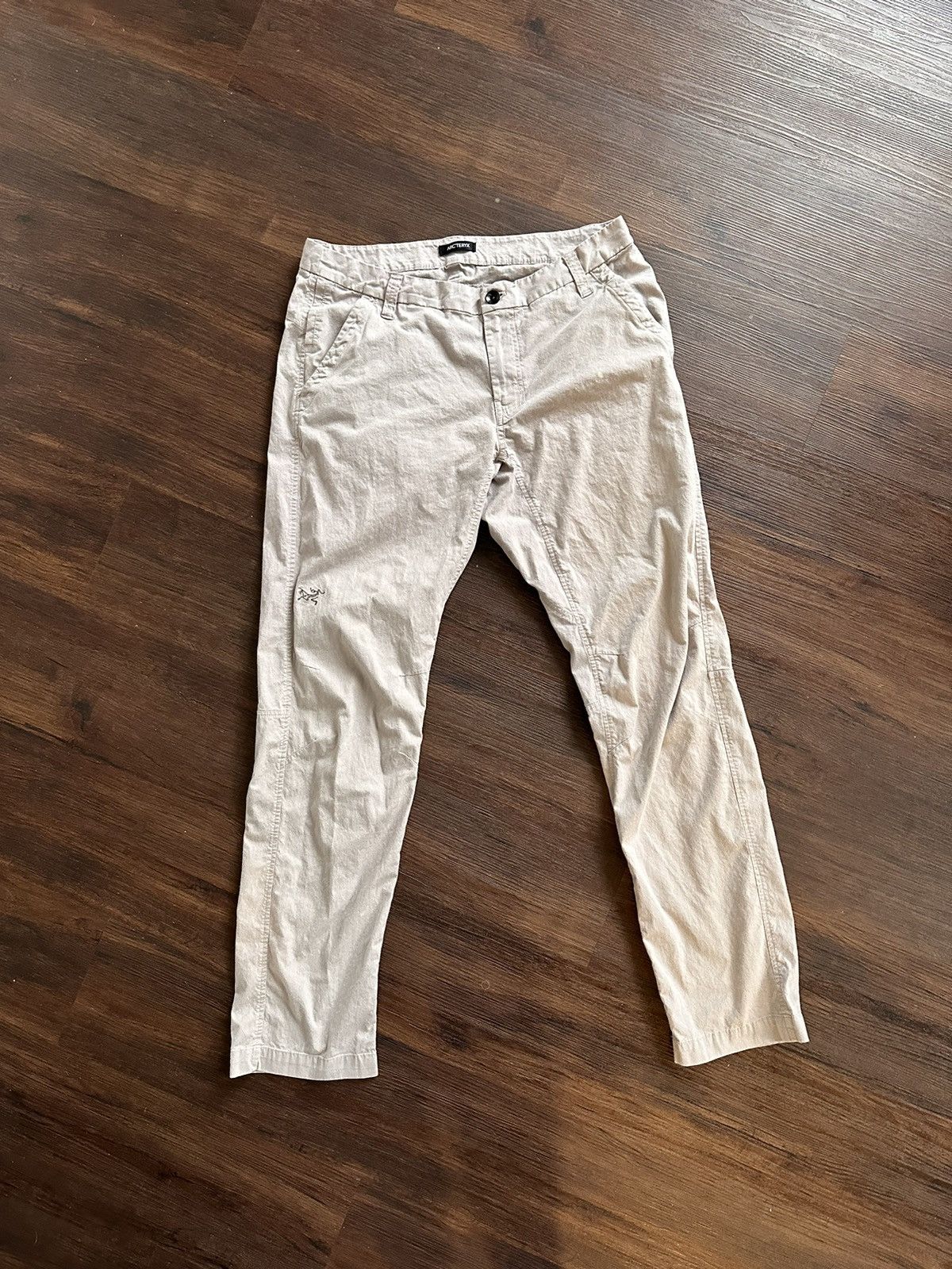 Khaki casual pants