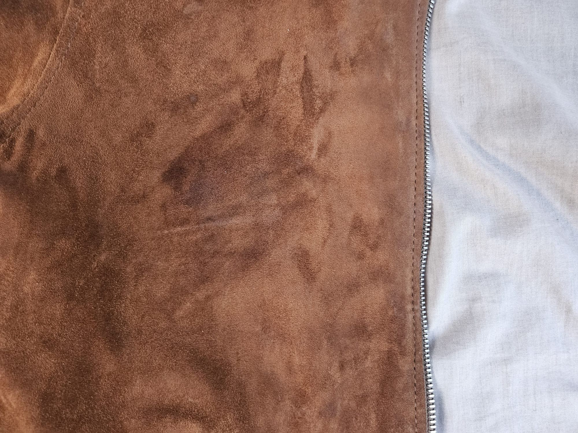 Grand Frank Marloes Suede Bomber Jacket Size US M / EU 48-50 / 2 - 4 Thumbnail