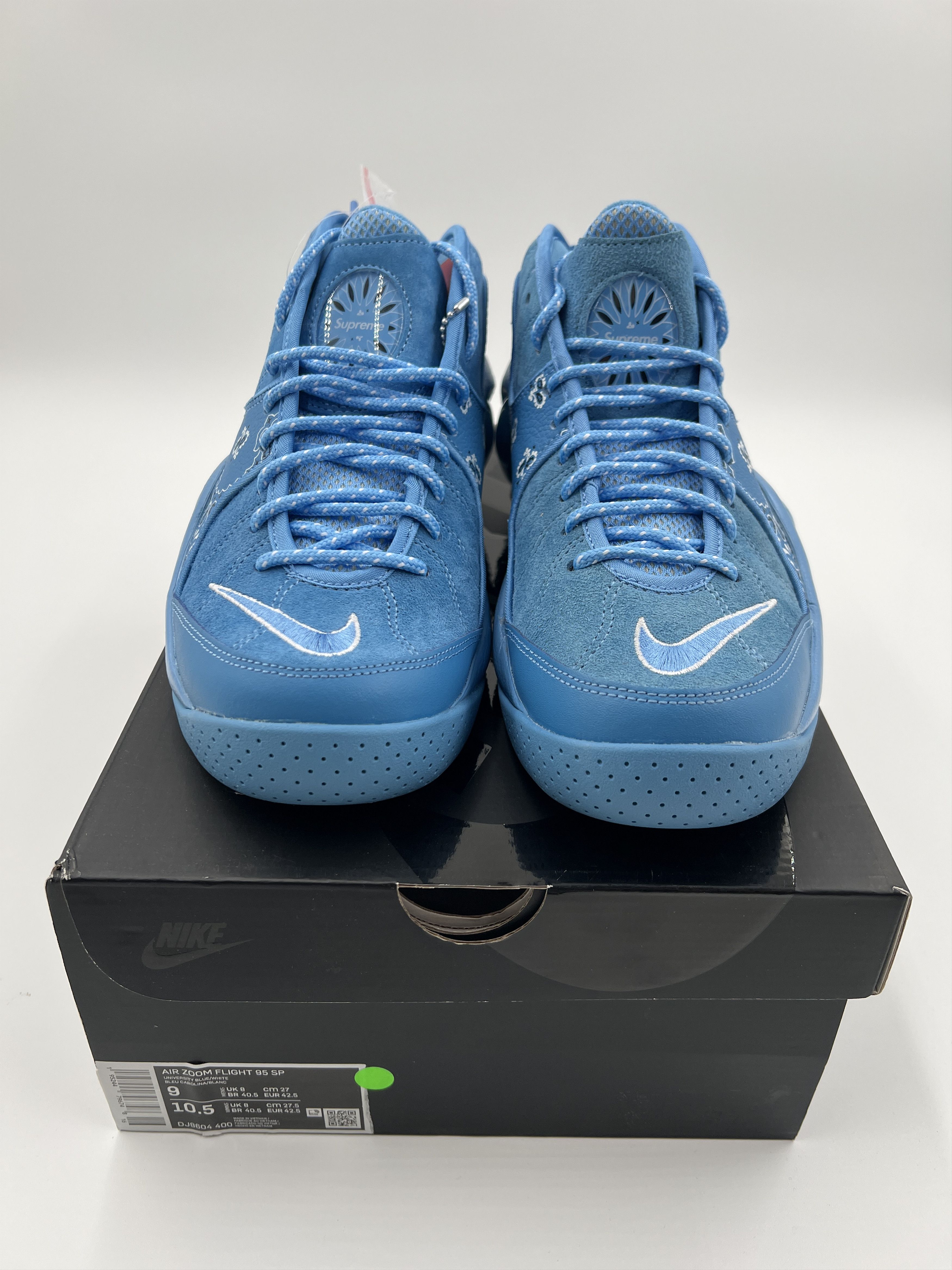 Nike × Supreme Supreme x Nike Air Zoom Flight 95 SP Size US 9 / EU 42 - 3 Thumbnail