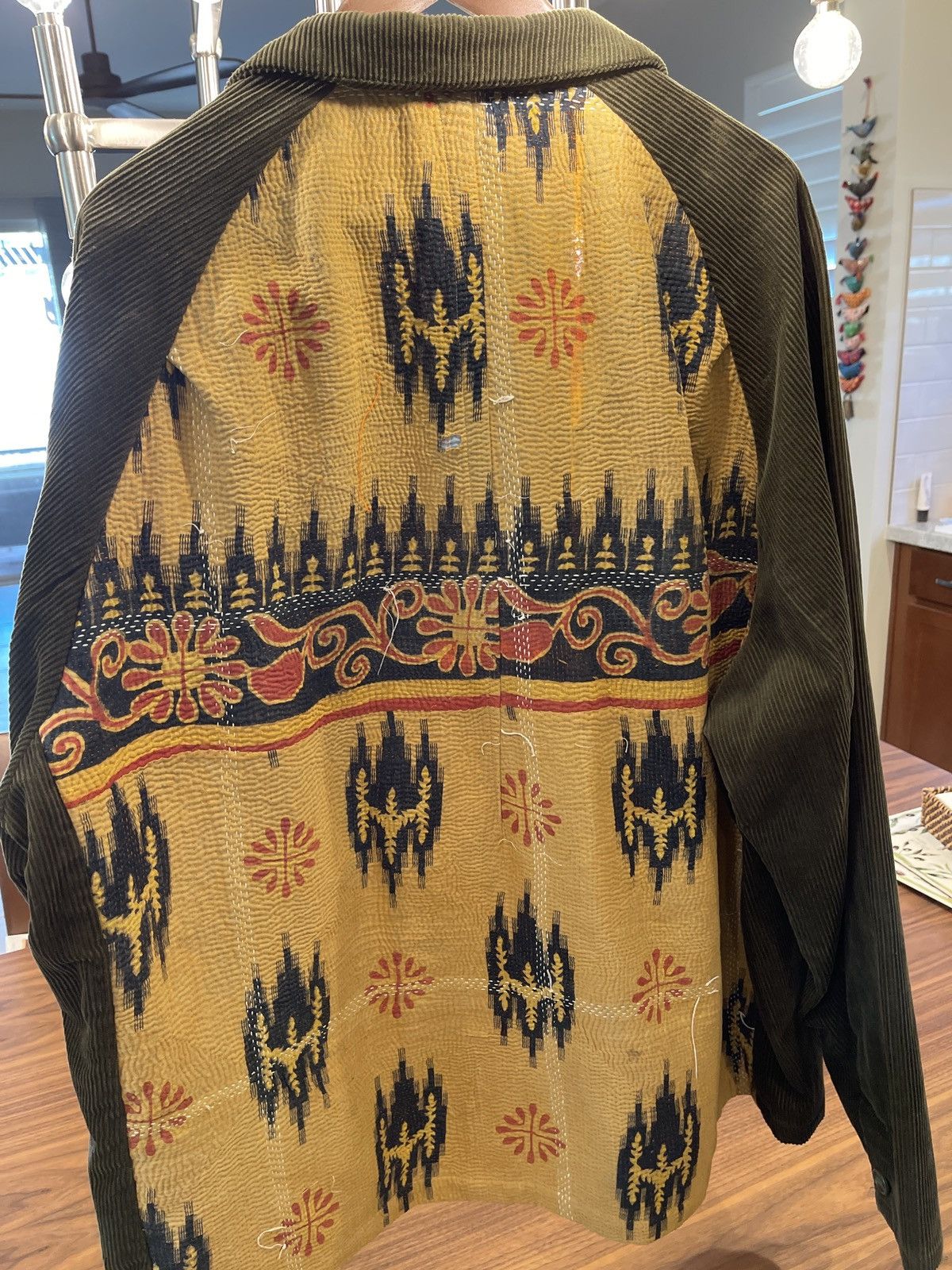Sillage Sillage - vintage quilt bespoke blazer Size 44R - 2 Thumbnail