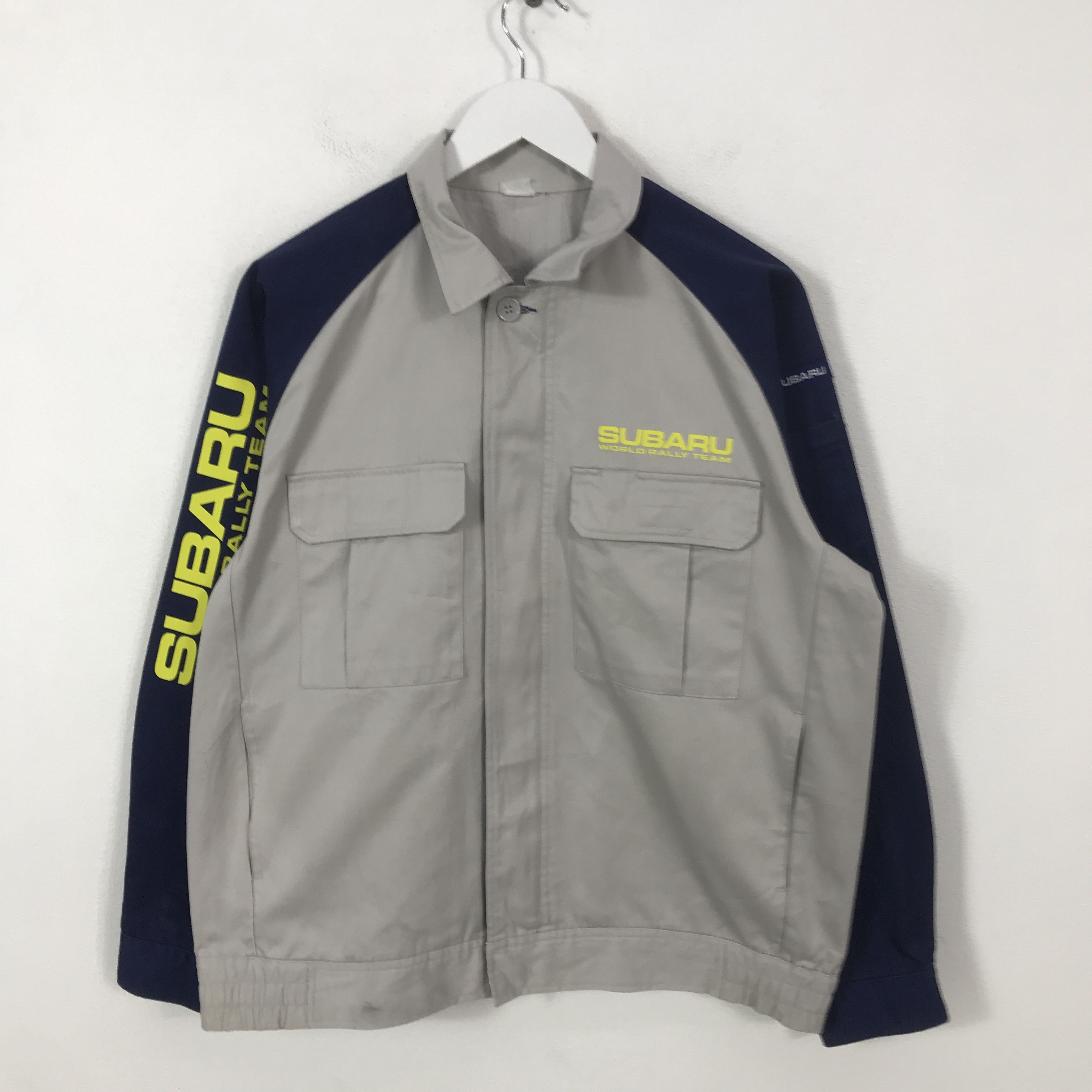Japanese Brand Subaru Racing Japan Uniform jacket K76B7 Size US L / EU 52-54 / 3 - 1 Thumbnail