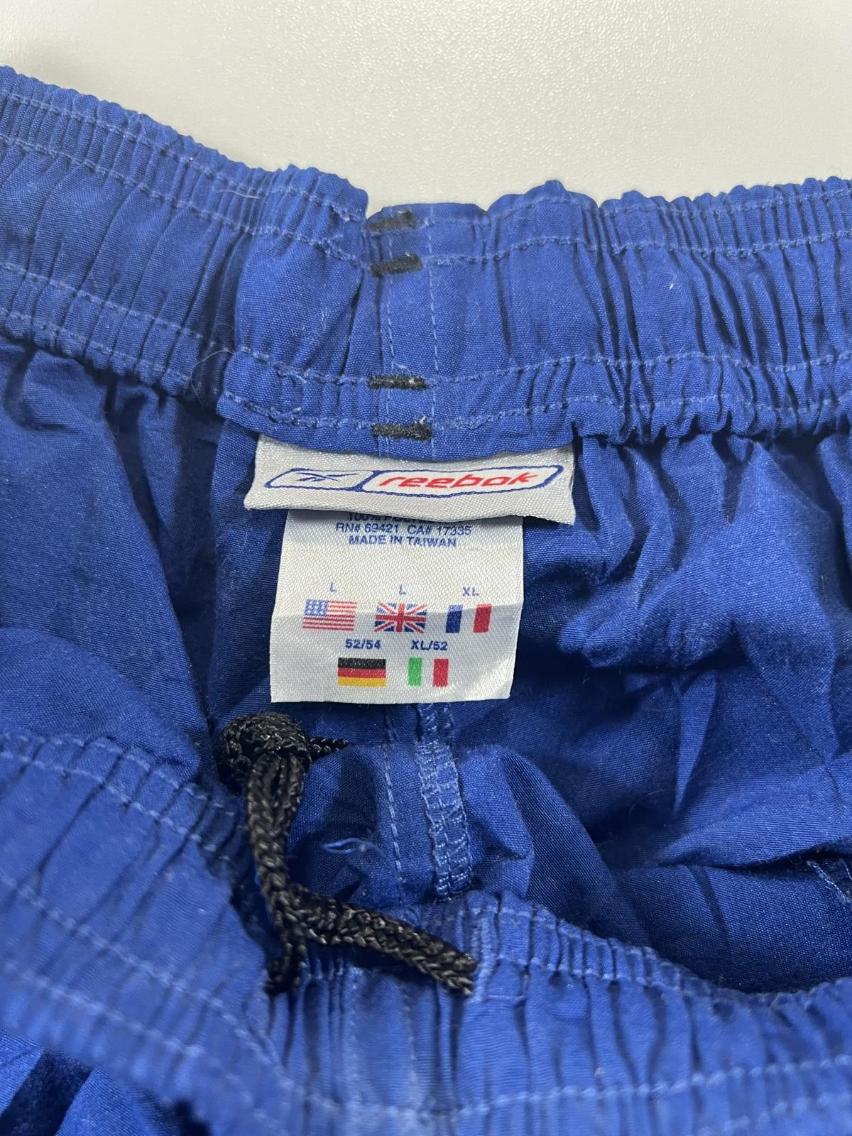 Other Reebok Blue Athletic Shorts with Side Zipper Pocket L Size US 34 / EU 50 - 5 Thumbnail