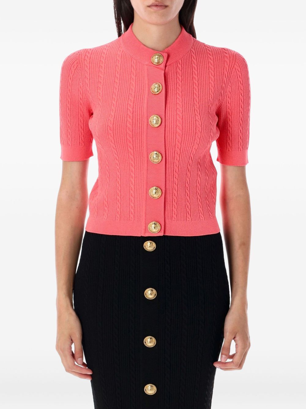 Balmain CREWNECK CARDIGAN Size XS / US 0-2 / IT 36-38 - 1 Thumbnail
