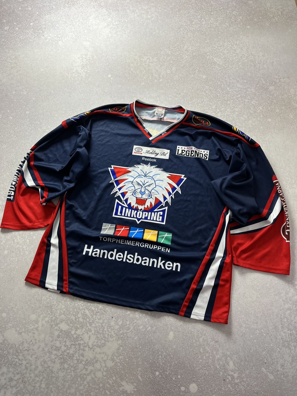 Vintage Vintage HC Linkoping SHL Swedish Hockey League Jersey Size US XL / EU 56 / 4 - 1 Thumbnail