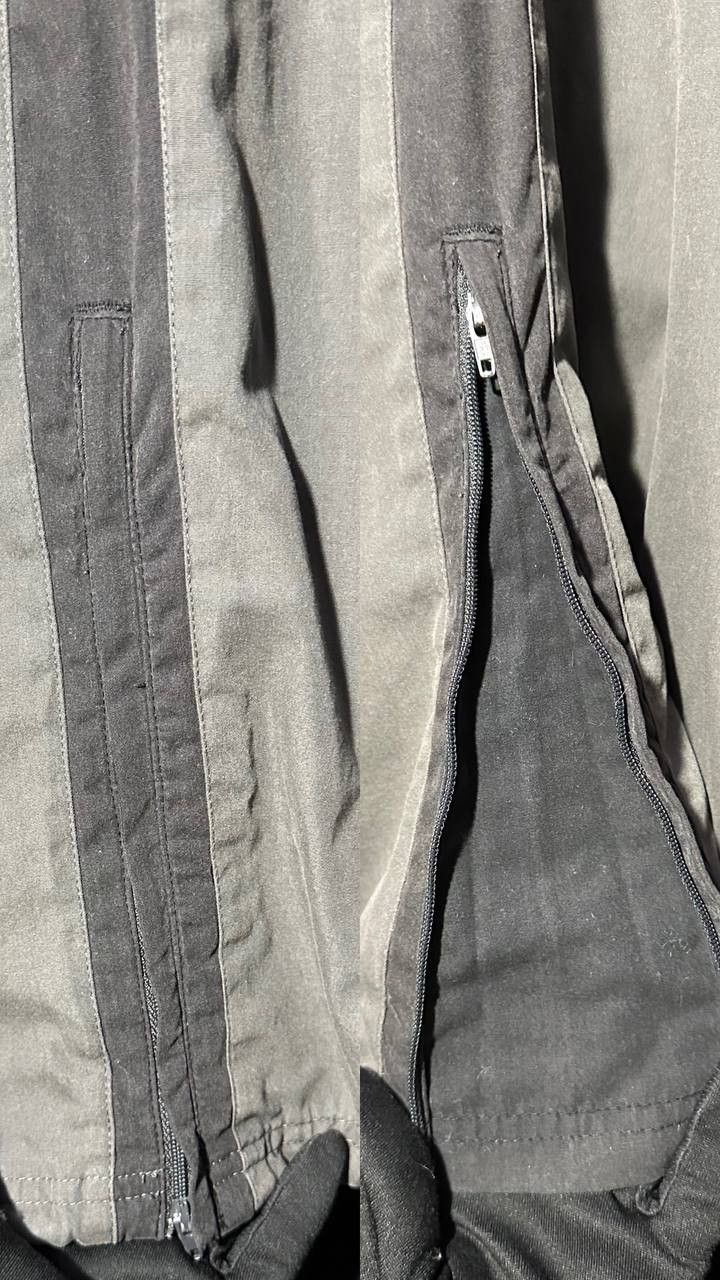 Nike × Vintage Nike Vintage Windbreaker Track Pants pockets logo zip Y2K Size US 32 / EU 48 - 3 Thumbnail