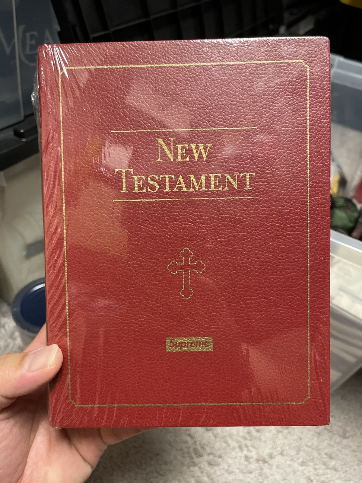 Supreme new testament stash hot sale box