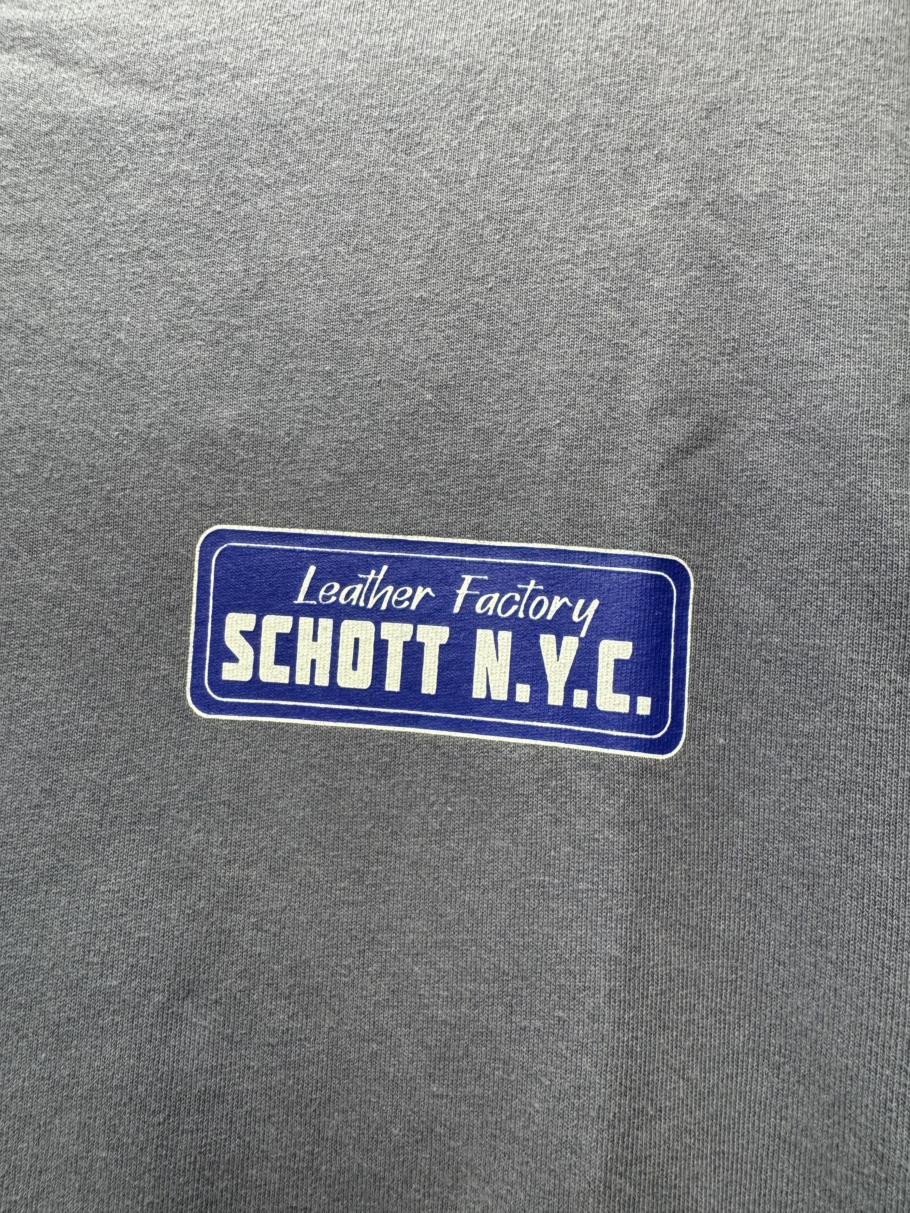 Schott Schott NYC Leather Factory Aged Pinup Girl Tee Japanese Tag Size US M / EU 48-50 / 2 - 7 Thumbnail