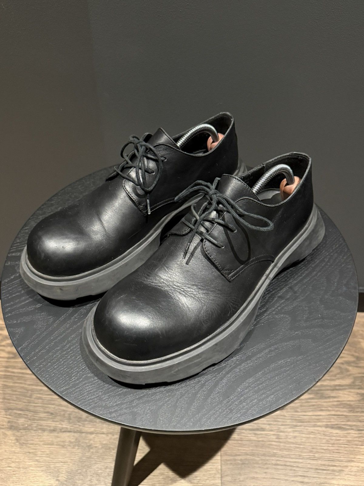 Acne Studios Acne Studios Leather Lace-up shoes Size US 9 / EU 42 - 2 Thumbnail