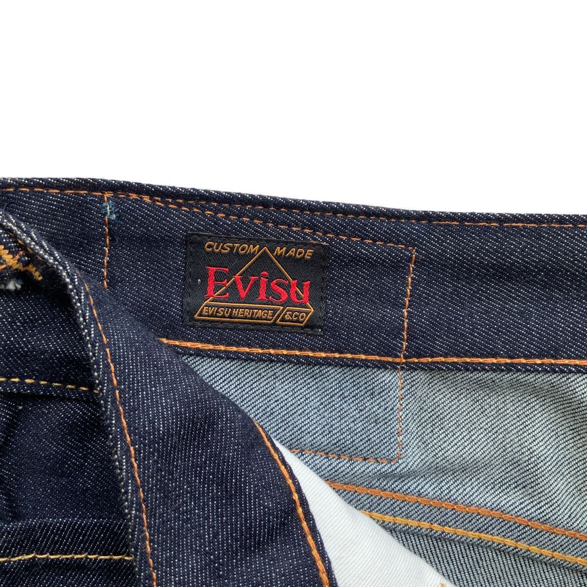 Evisu LAST CALL💥 EVISU LOT 2027 CROPPED JEANS Size US 34 / EU 50 - 8 Thumbnail