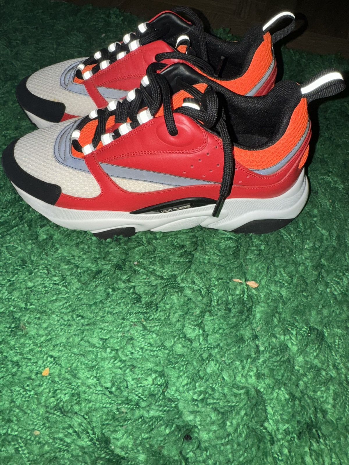 image of Dior Runners Size 40 Shoes in Red, Men's