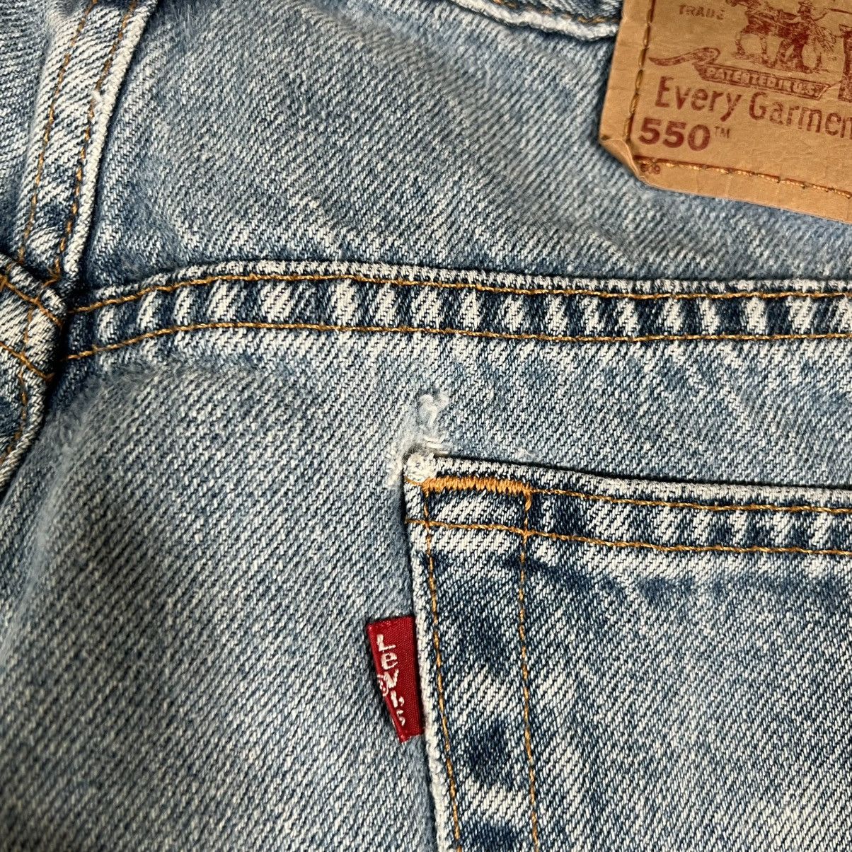 Levi's Vintage Levi’s 550 Jeans 32x30 Blue Denim Made in Mexico Size US 32 / EU 48 - 5 Thumbnail